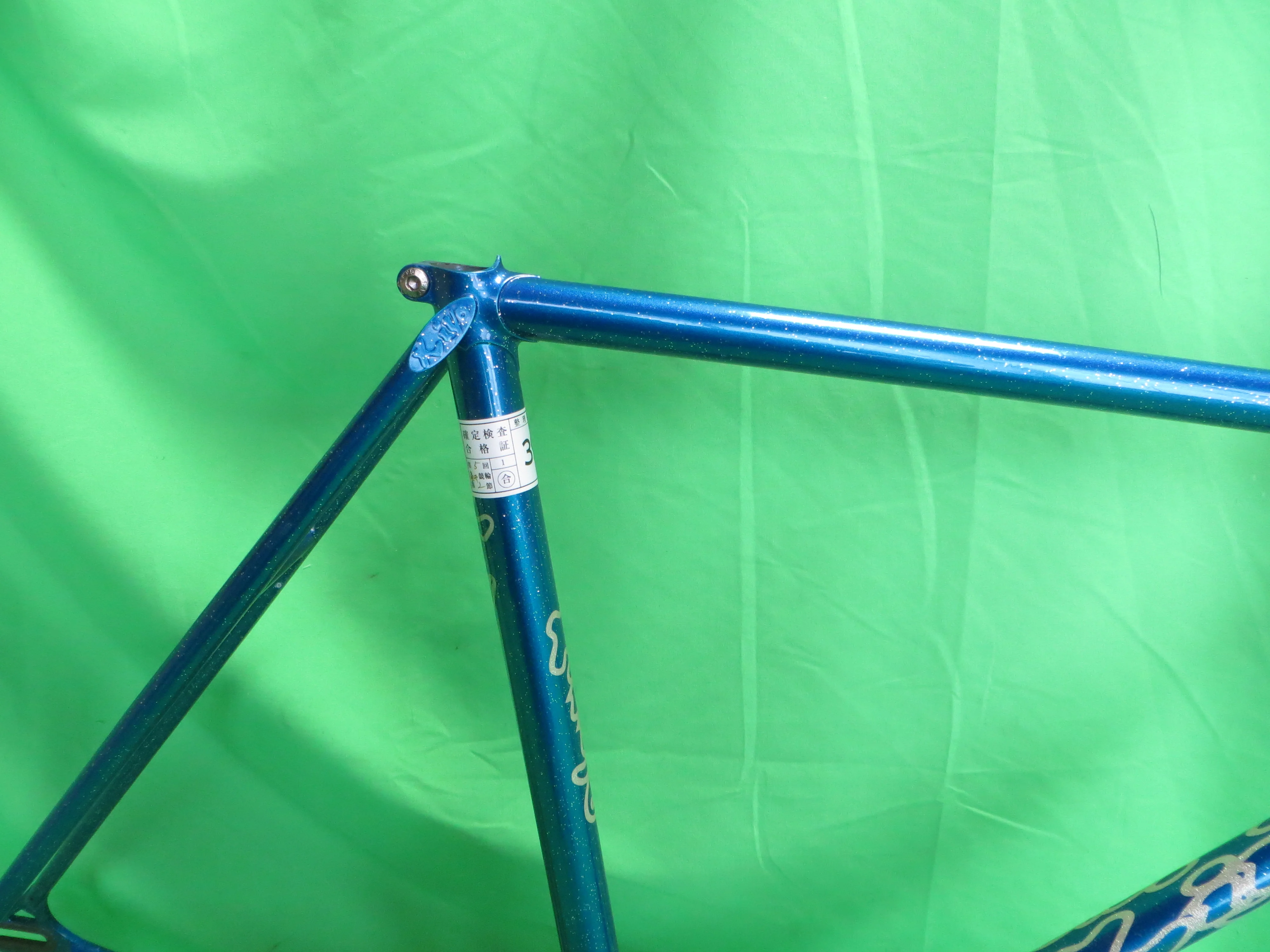 Kiyo Miyazawa // Blue Metallic with Silver Flake // 52cm - Image 12