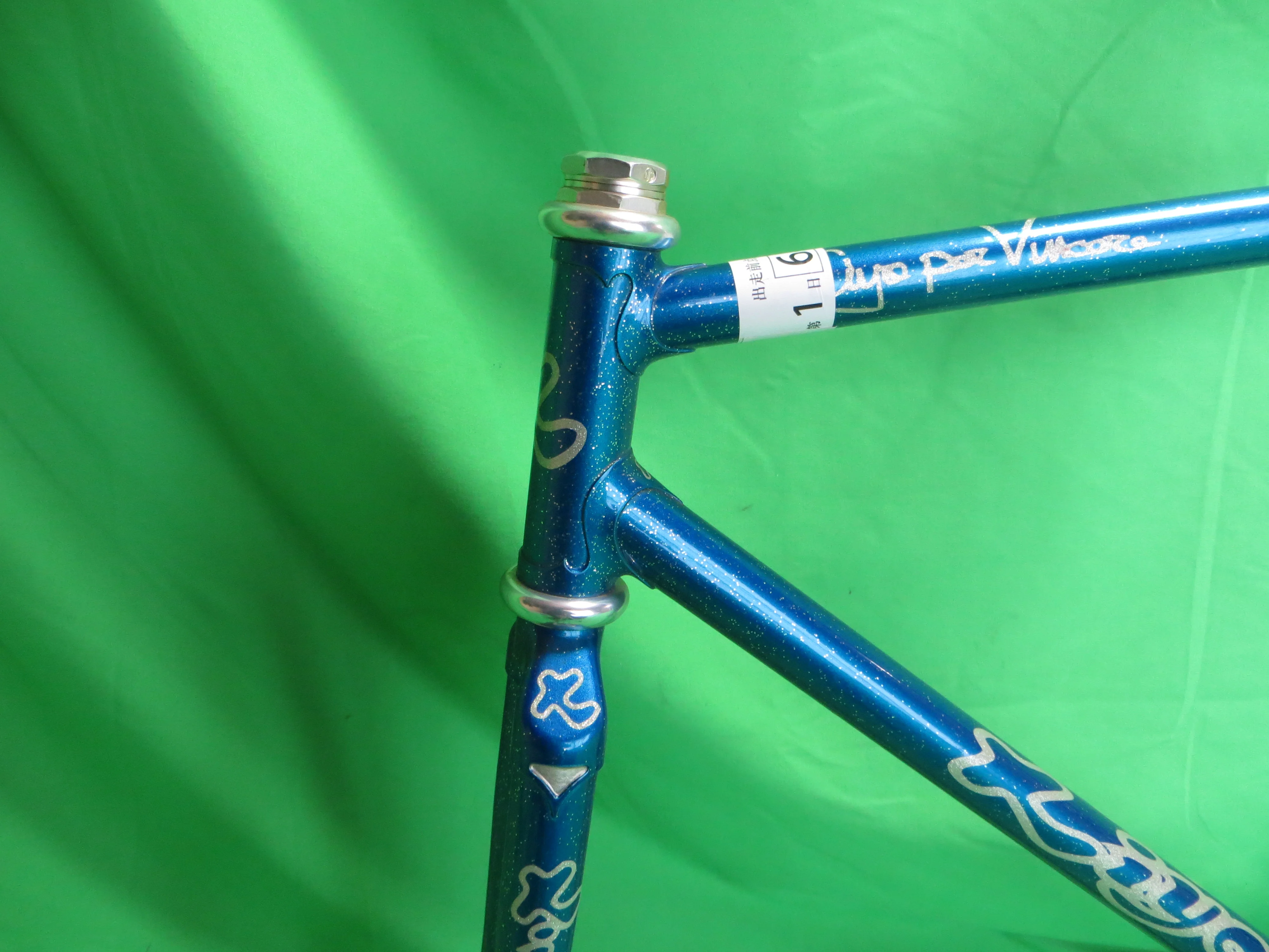 Kiyo Miyazawa // Blue Metallic with Silver Flake // 52cm - Image 2