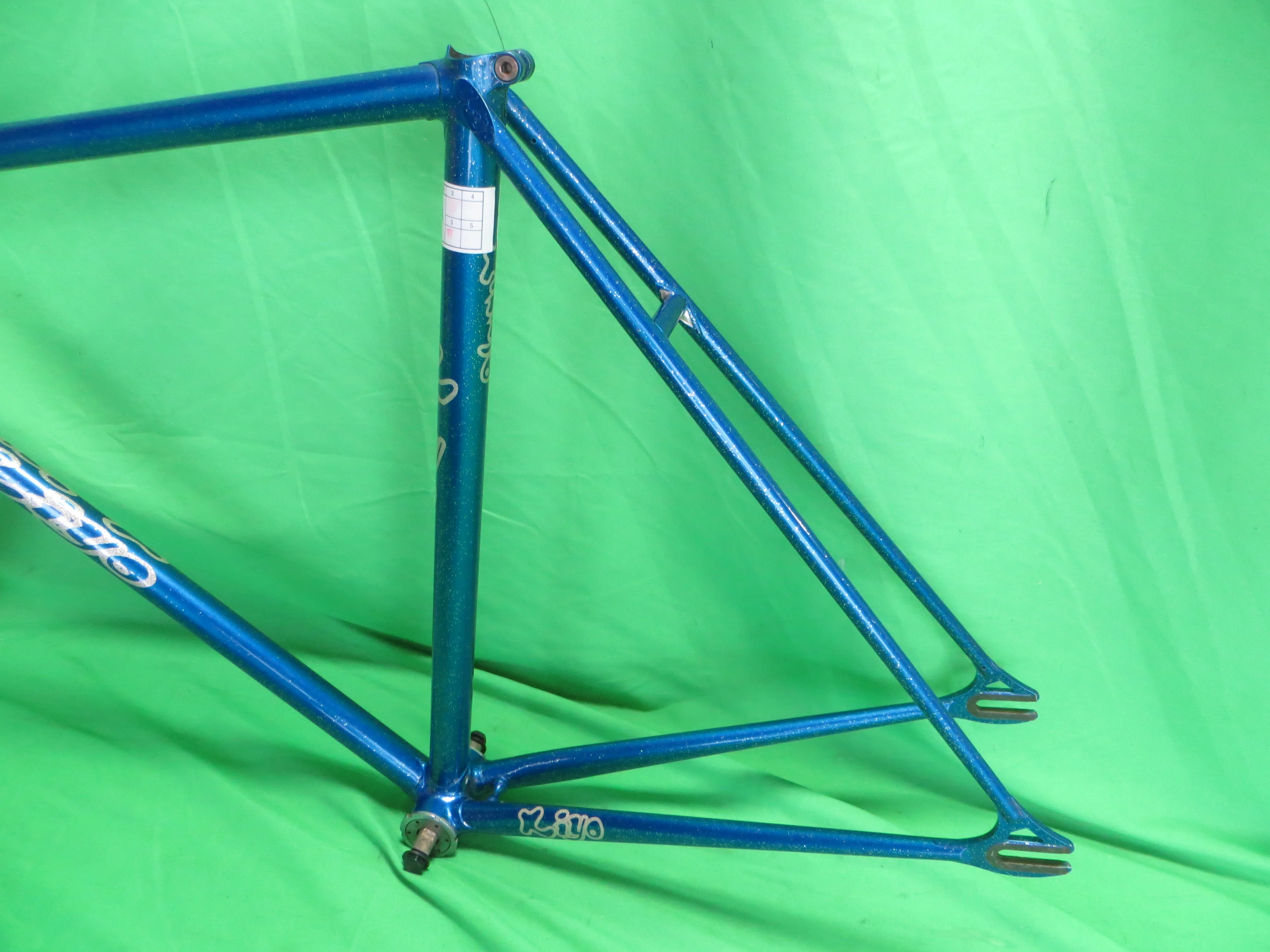 Kiyo Miyazawa // Blue Metallic with Silver Flake // 52cm - Image 8