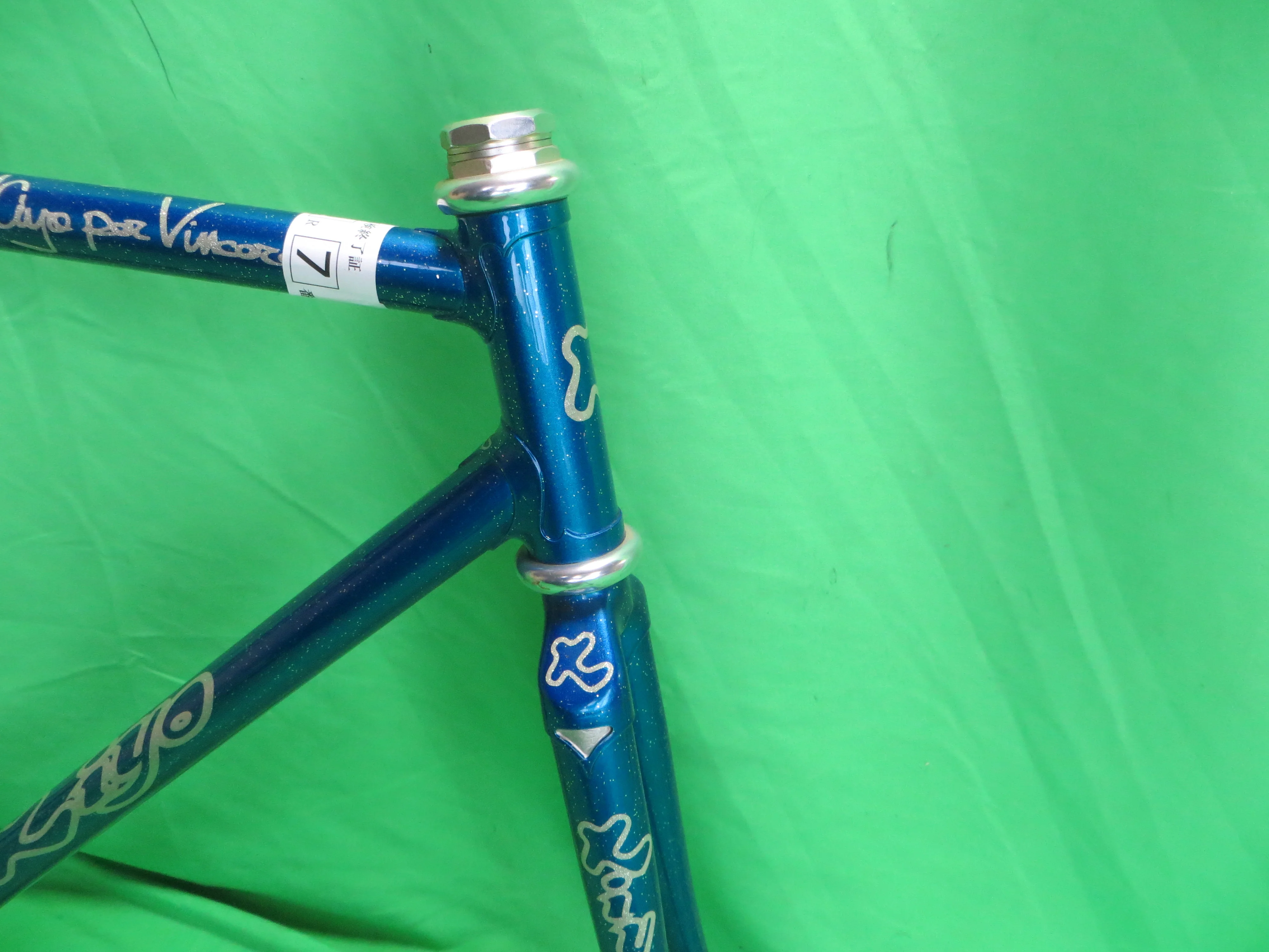 Kiyo Miyazawa // Blue Metallic with Silver Flake // 52cm - Image 9