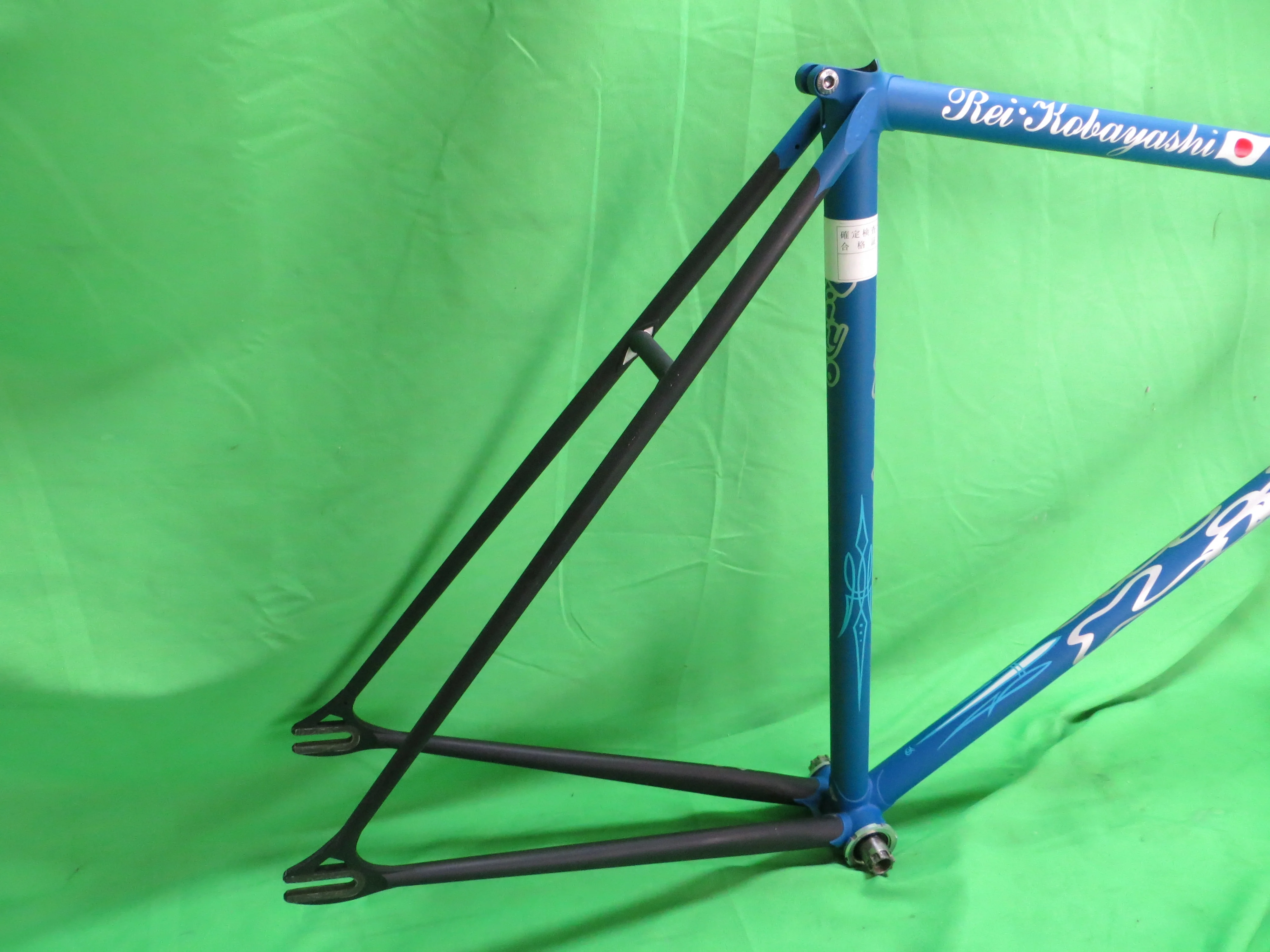 Kiyo Miyazawa Columbus Max Fork // Matte Blue / Black // 55cm - Image 15