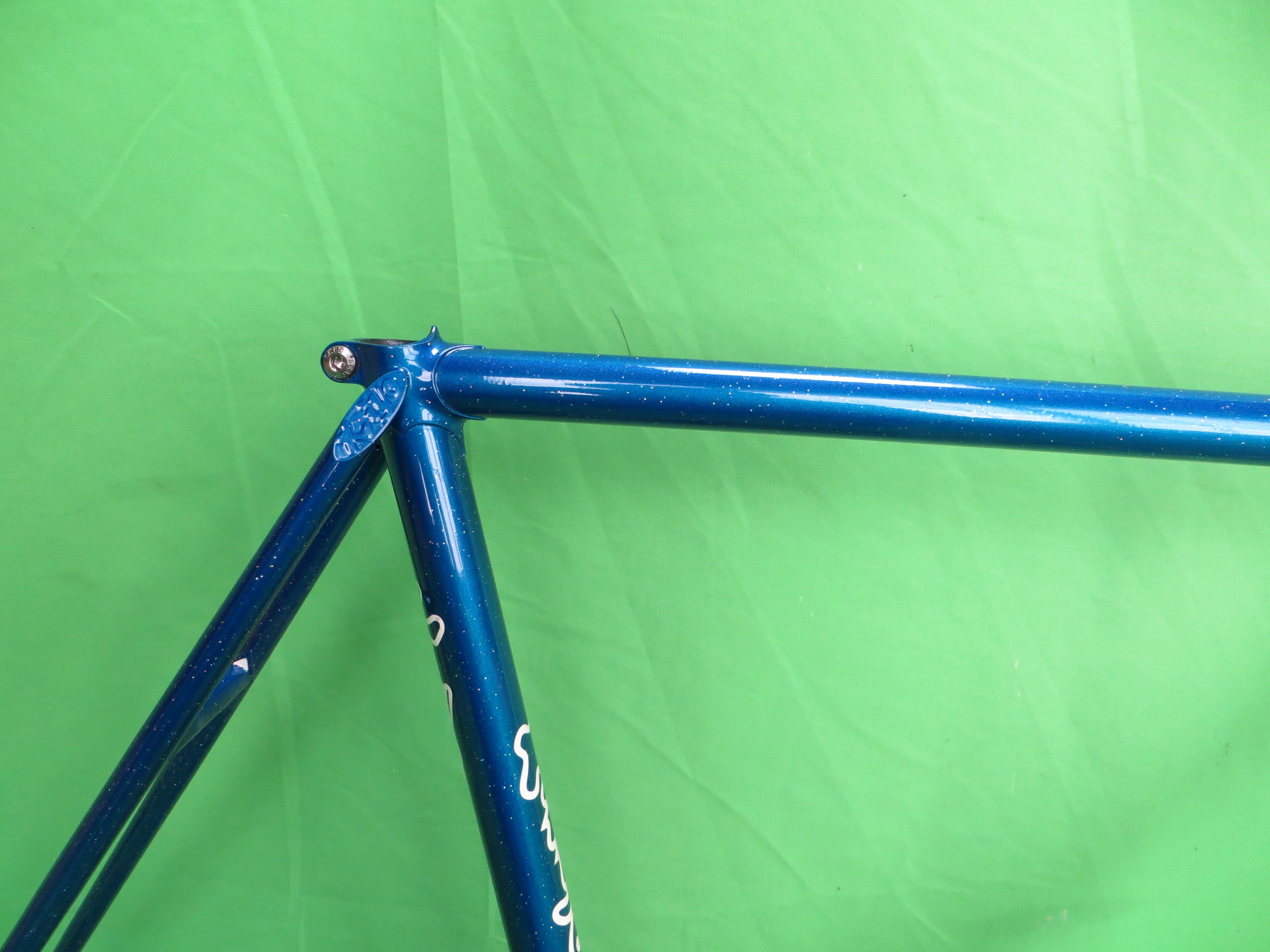 Kiyo Miyazawa // Deep Blue Metallic with Rainbow Flake // 53cm - Image 12