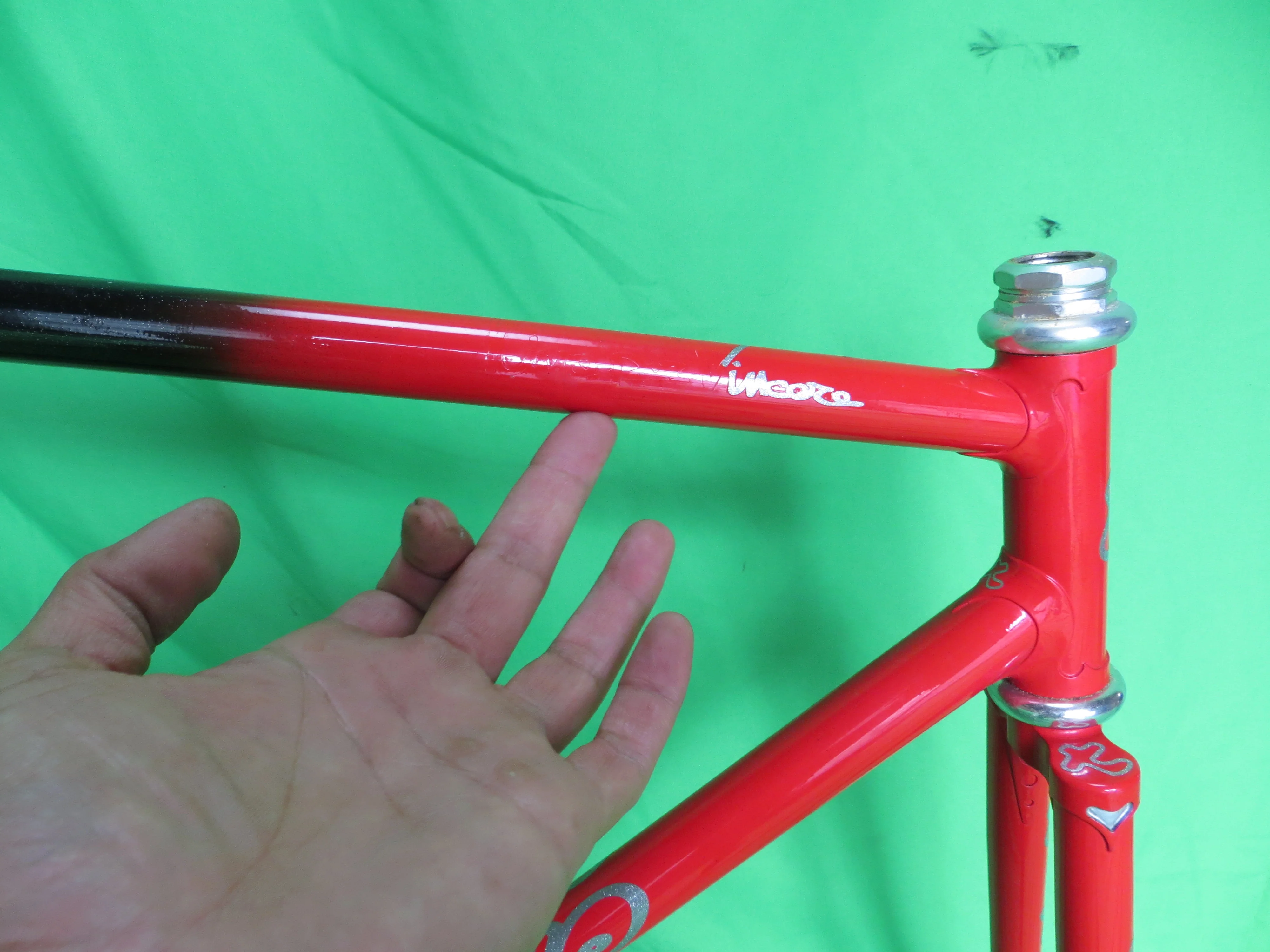 Kiyo Miyazawa // Red / Black Fade // 52.5cm - Image 11