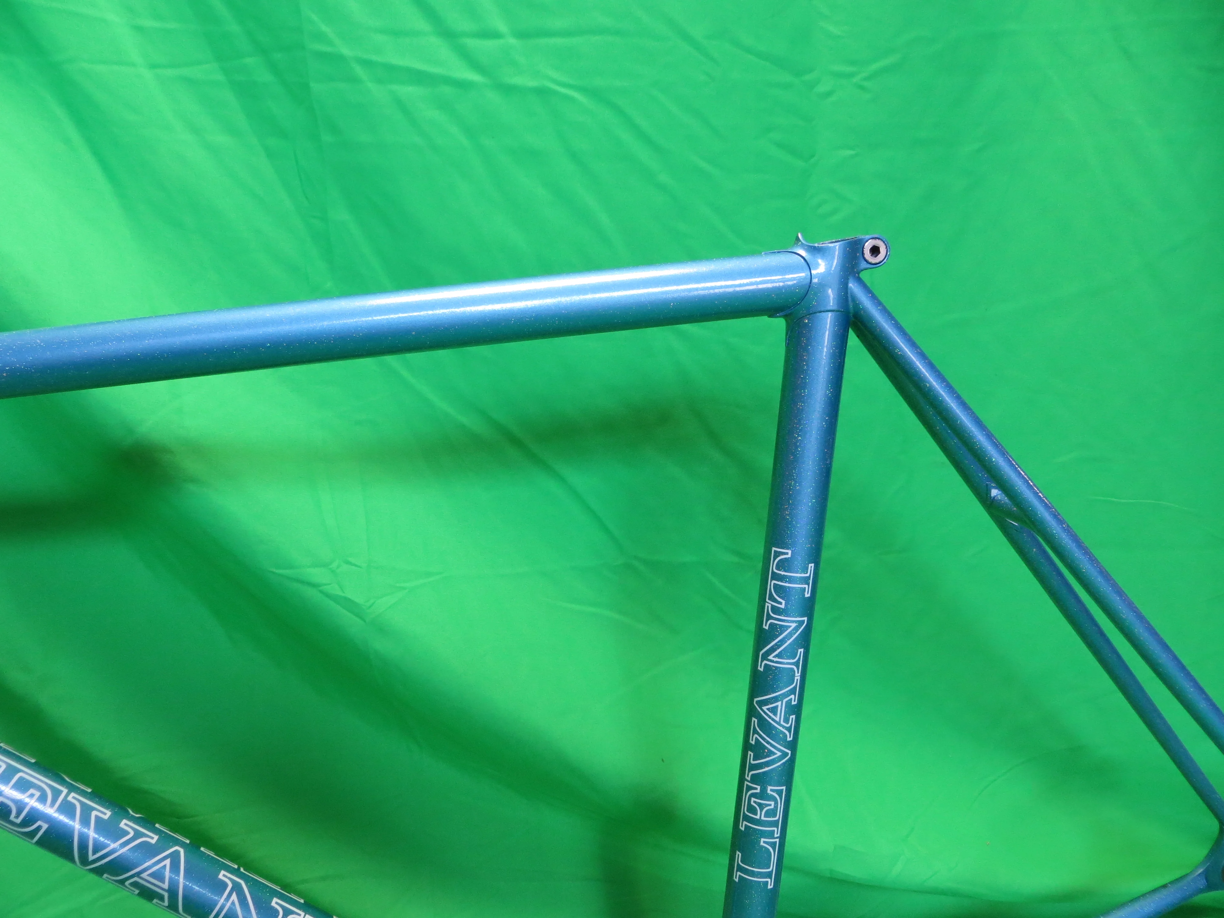 LEVANT Columbus Max Fork // Light Blue with Rainbow Flake // 52cm - Image 5