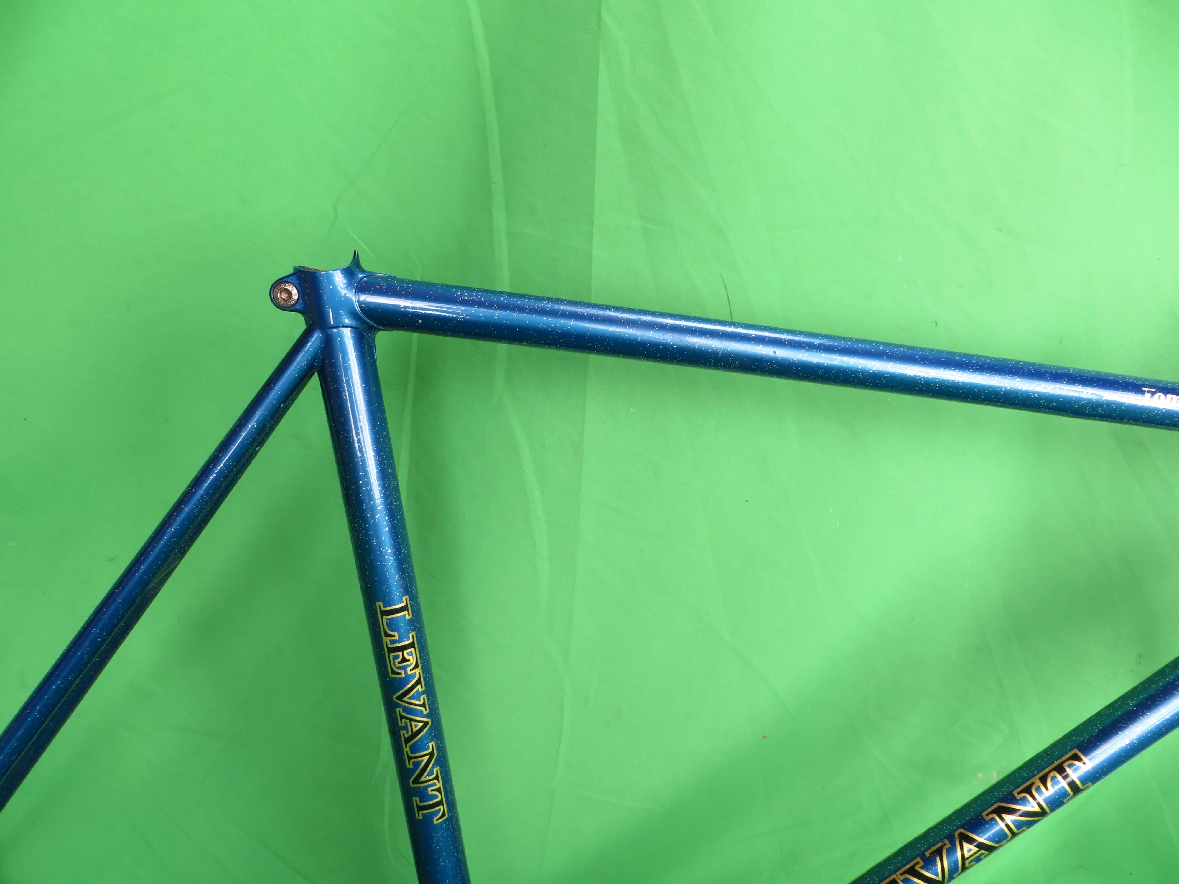 LEVANT Columbus Spirit Keirin // Dark Blue with Silver Flake // 54.5cm - Image 13