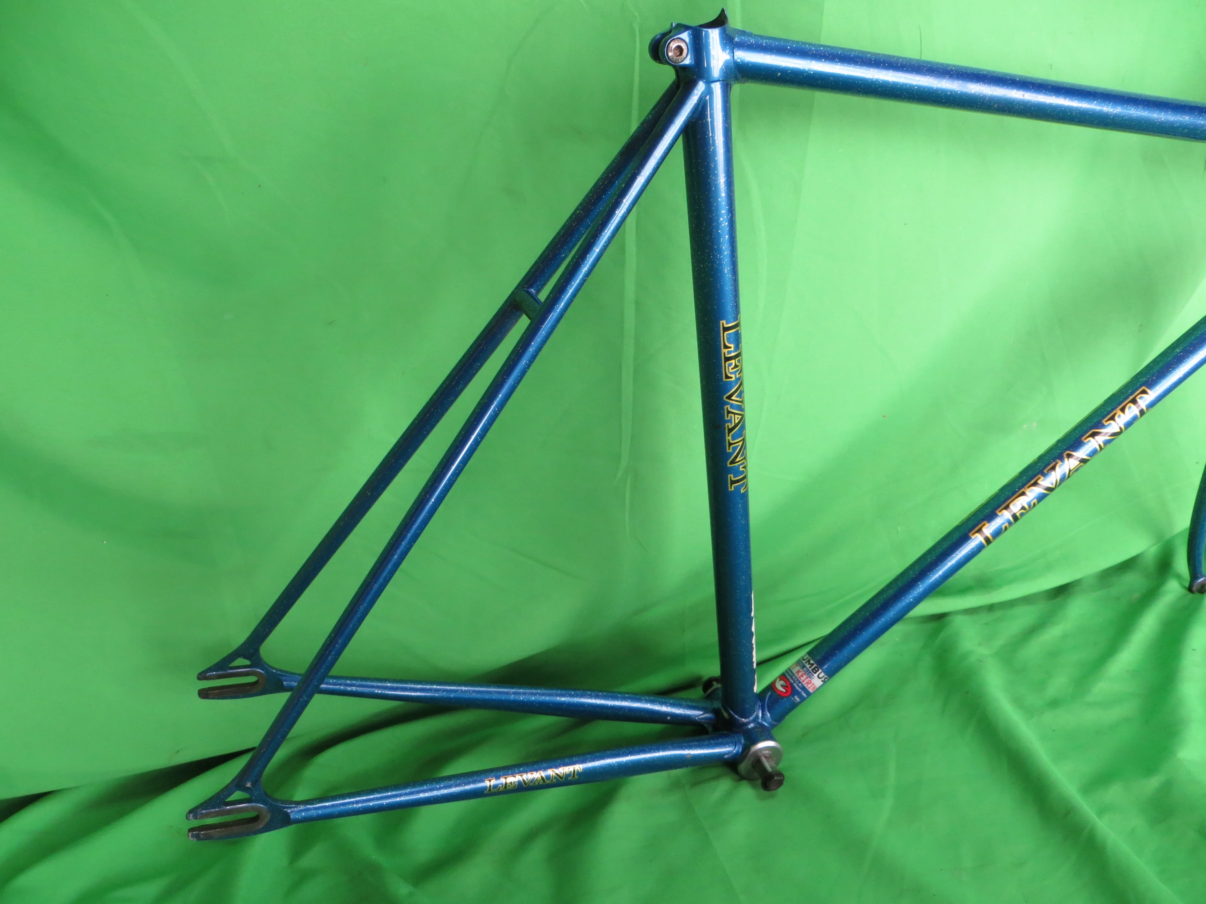 LEVANT Columbus Spirit Keirin // Dark Blue with Silver Flake // 54.5cm - Image 16