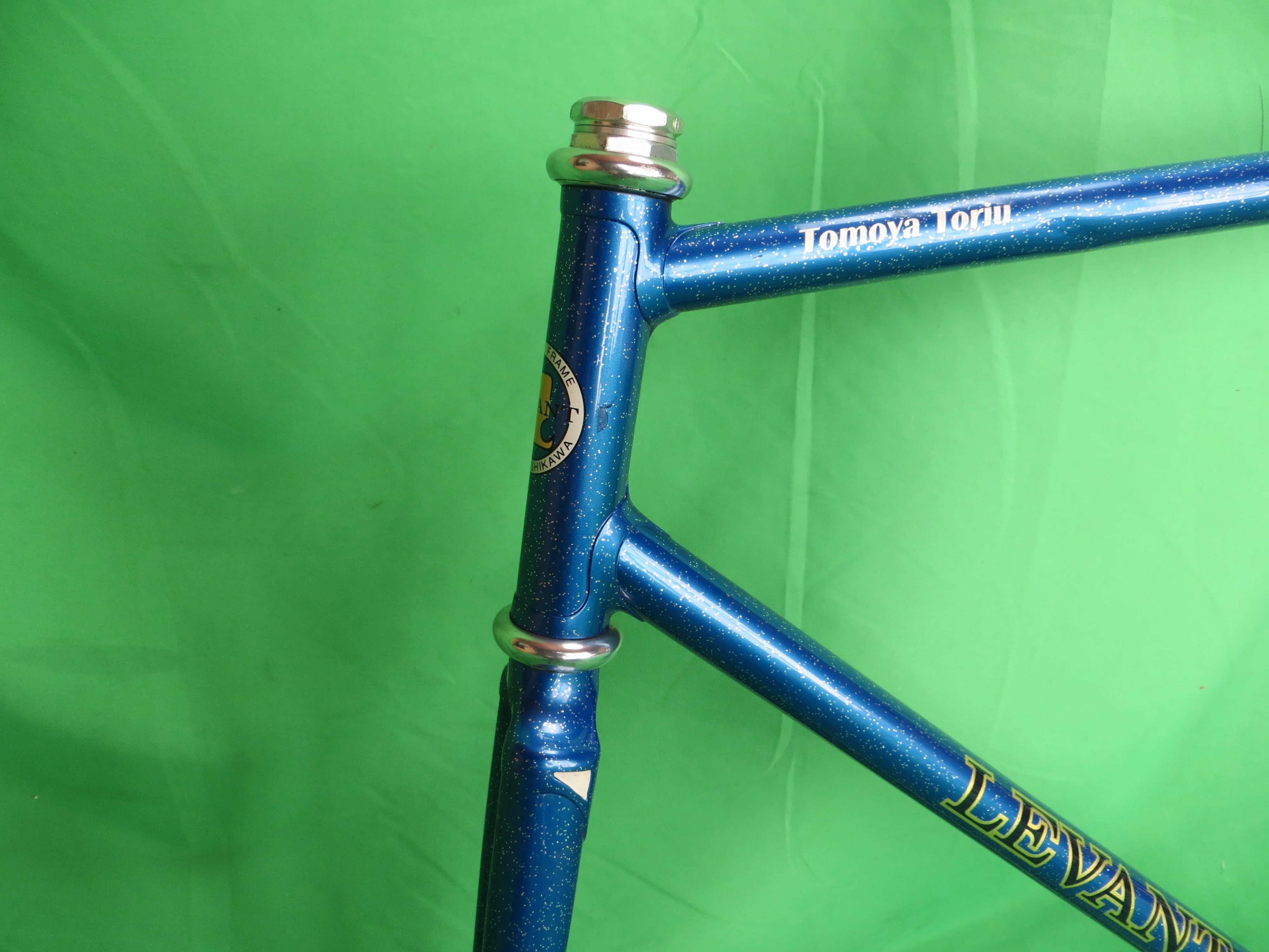 LEVANT Columbus Spirit Keirin // Dark Blue with Silver Flake // 54.5cm - Image 2