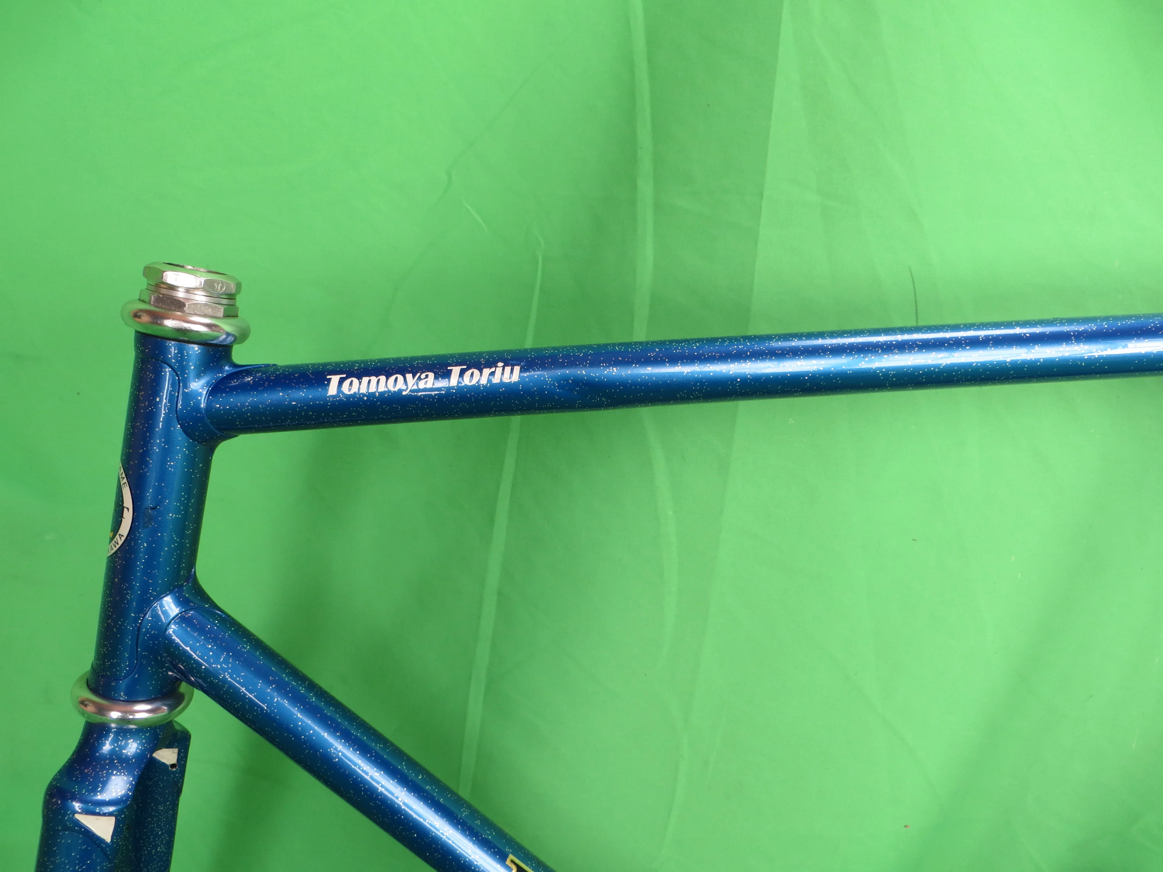 LEVANT Columbus Spirit Keirin // Dark Blue with Silver Flake // 54.5cm - Image 4