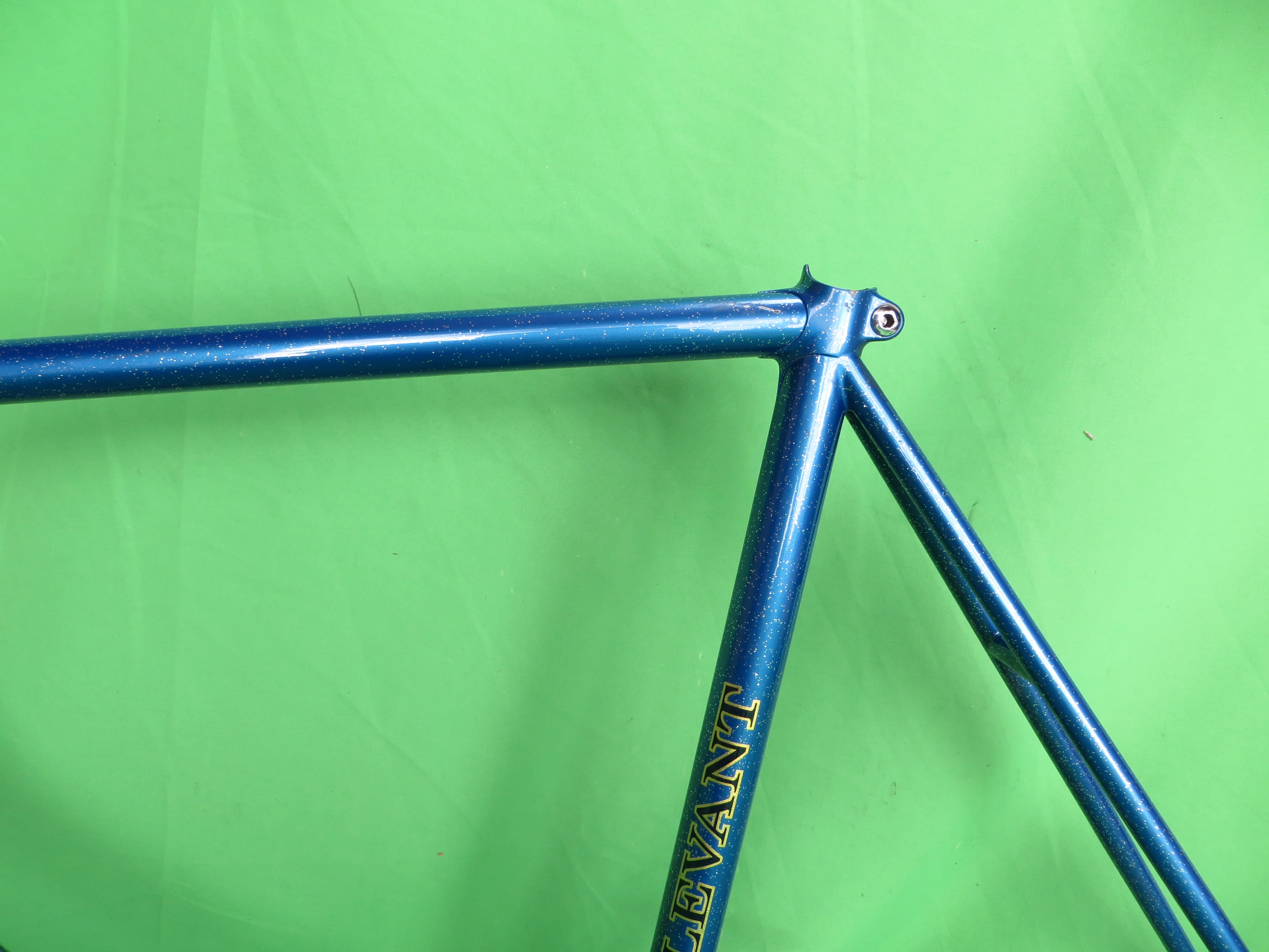 LEVANT Columbus Spirit Keirin // Dark Blue with Silver Flake // 54.5cm - Image 5