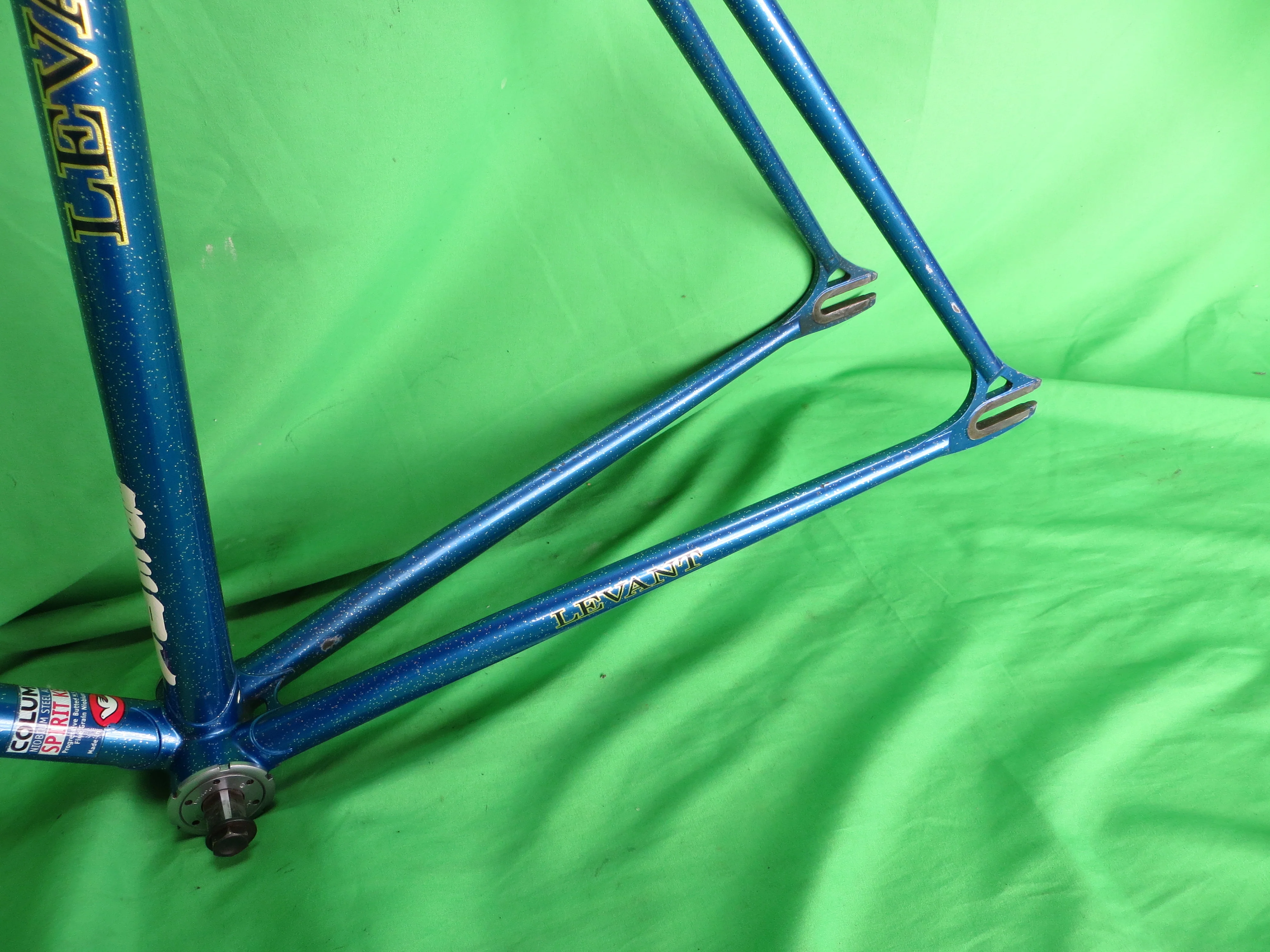 LEVANT Columbus Spirit Keirin // Dark Blue with Silver Flake // 54.5cm - Image 7