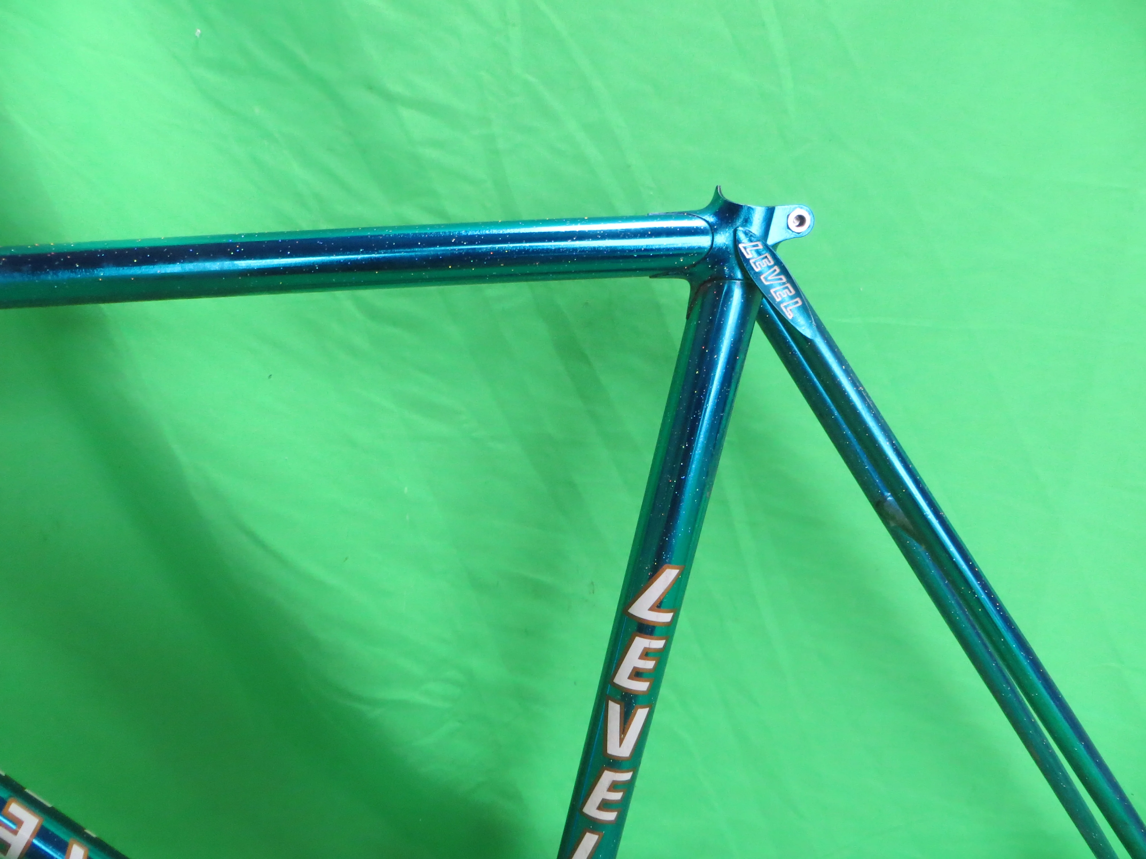 LEVEL // Candy Blue Metallic with Rainbow Flake // 52.5cm - Image 5