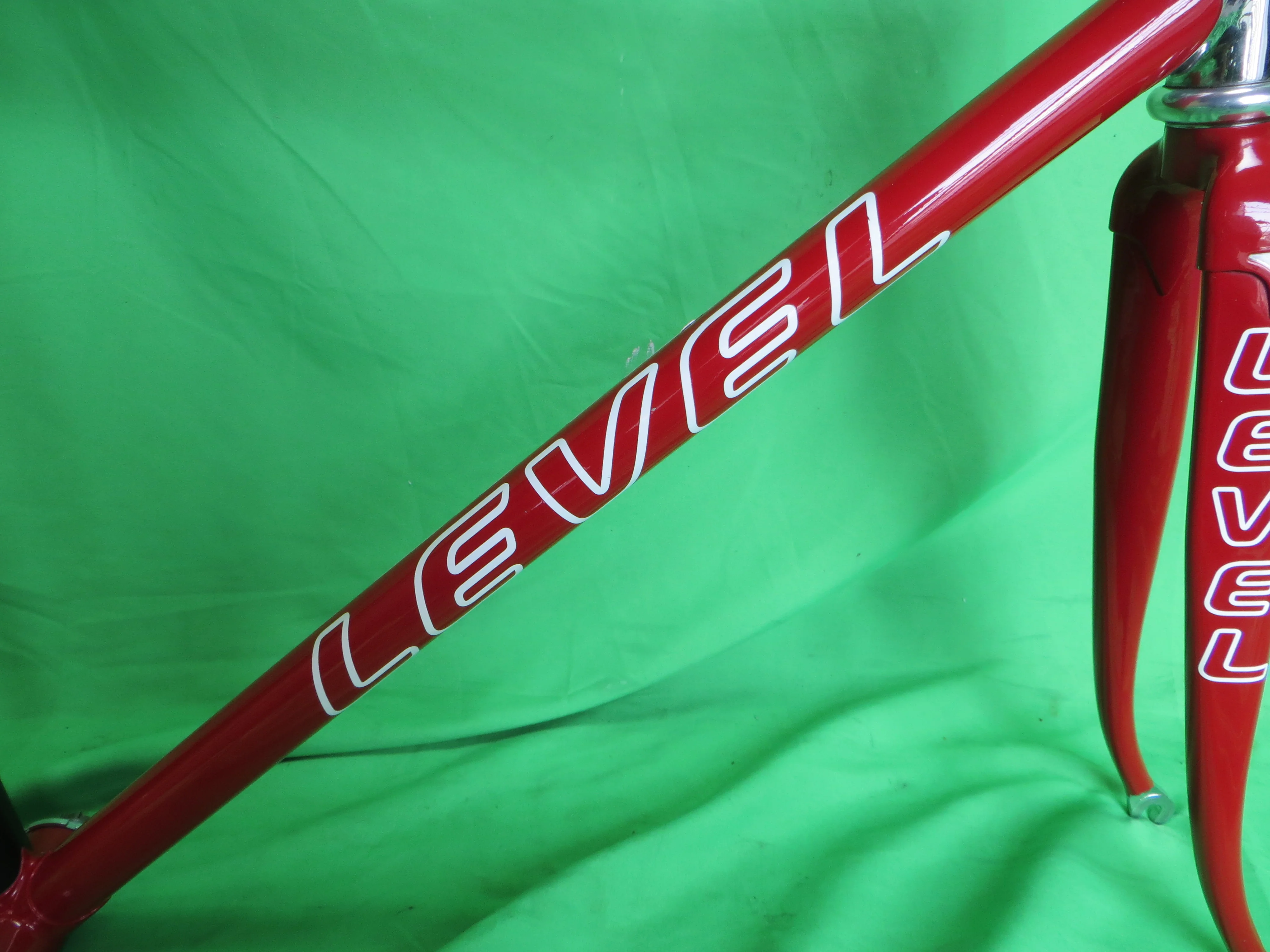 Level Columbs Max Fork // Matte Black / Red Two Tone / Chrome Lugs // 49.5cm - Image 13