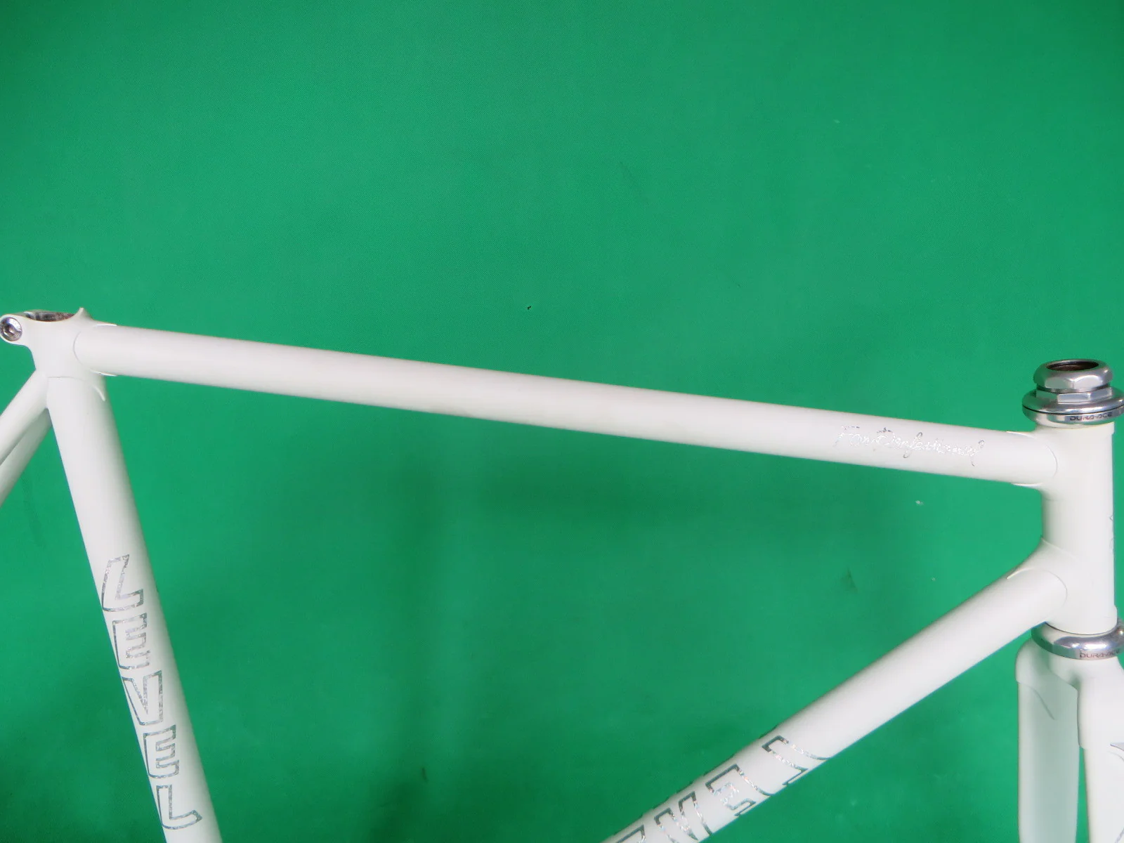 Level Matte White w/ Columbus MAX fork {51.5cm} - Image 10