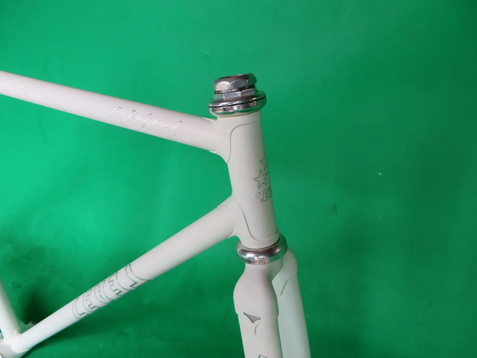 Level Matte White w/ Columbus MAX fork {51.5cm} - Image 8