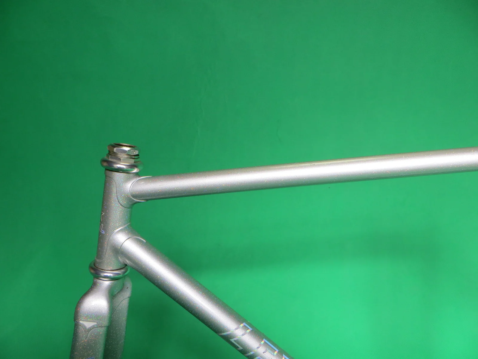 LeveL // Silver + Rainbow Flake : Columbus Max Fork // 51cm - Image 14