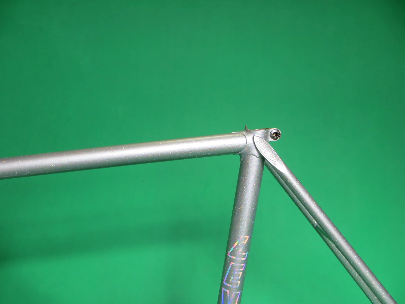 LeveL // Silver + Rainbow Flake : Columbus Max Fork // 51cm - Image 15