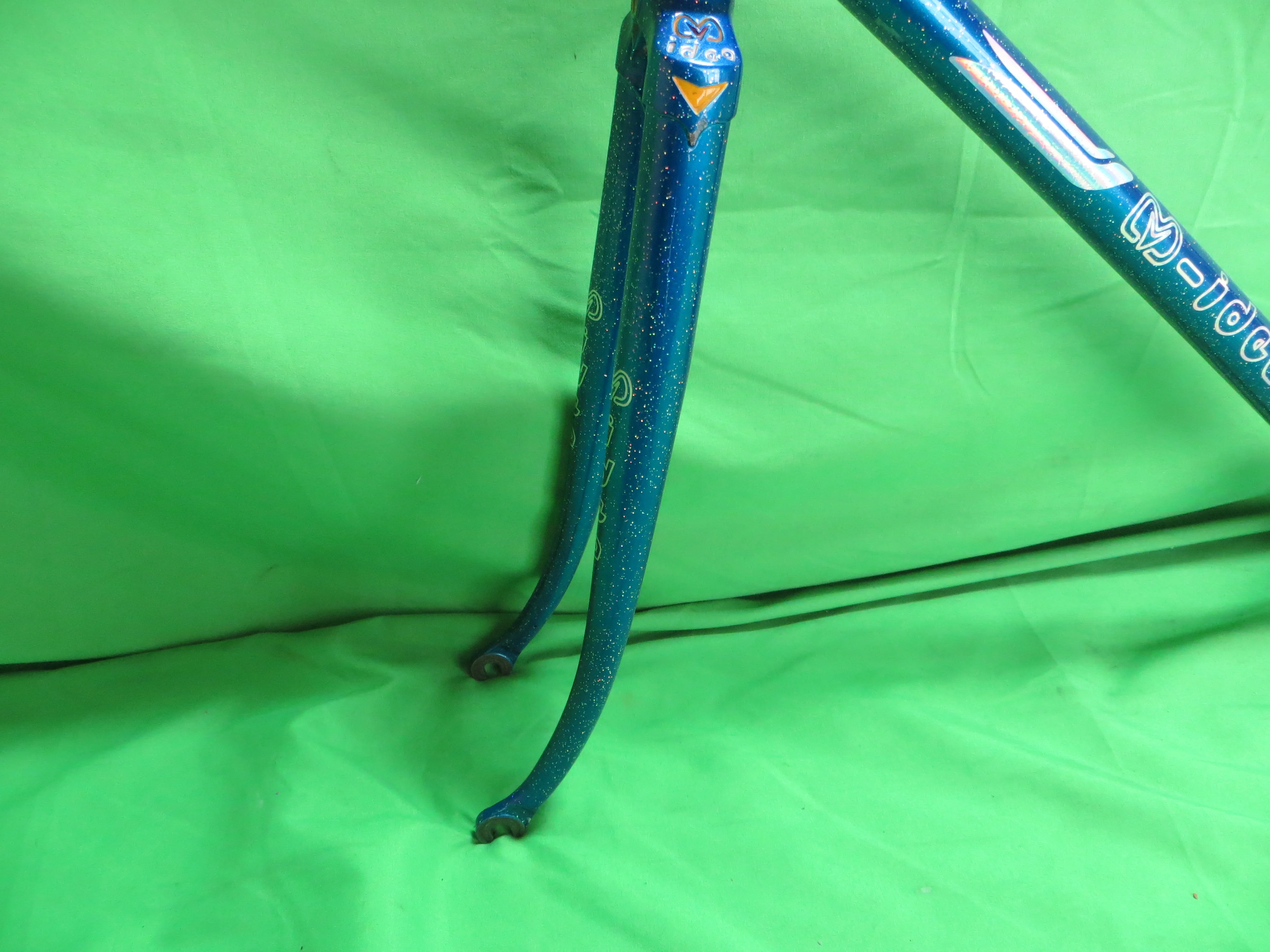 M-idea // Blue with Super Rainbow Flake // 49cm - Image 3