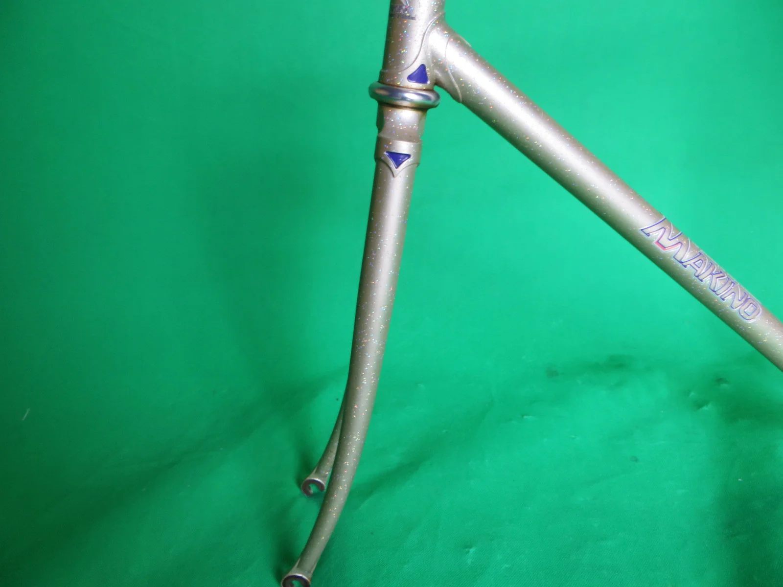 MAKINO // champagne gold and gold flake // 50cm - Image 3