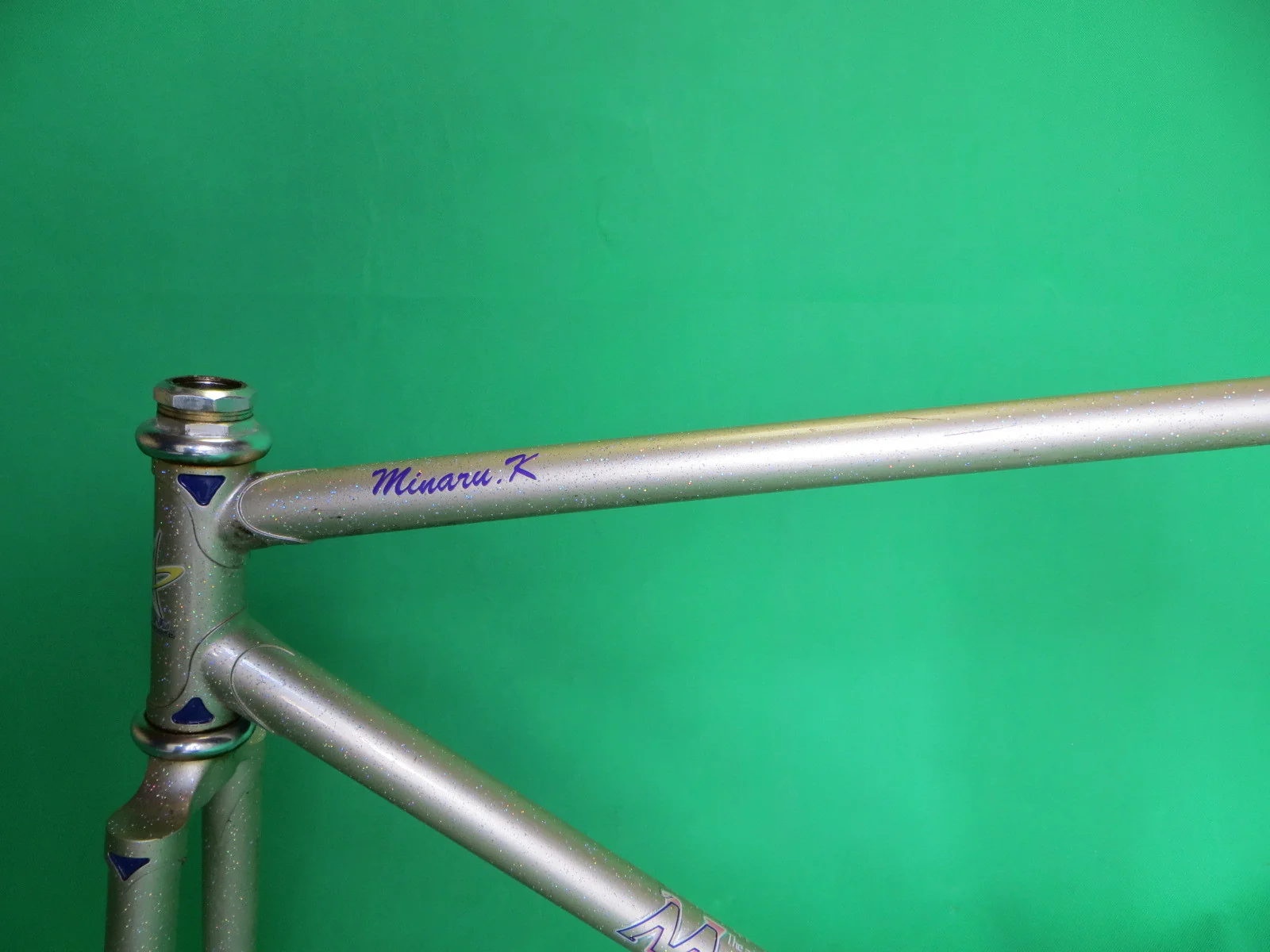 MAKINO // champagne gold and gold flake // 50cm - Image 4