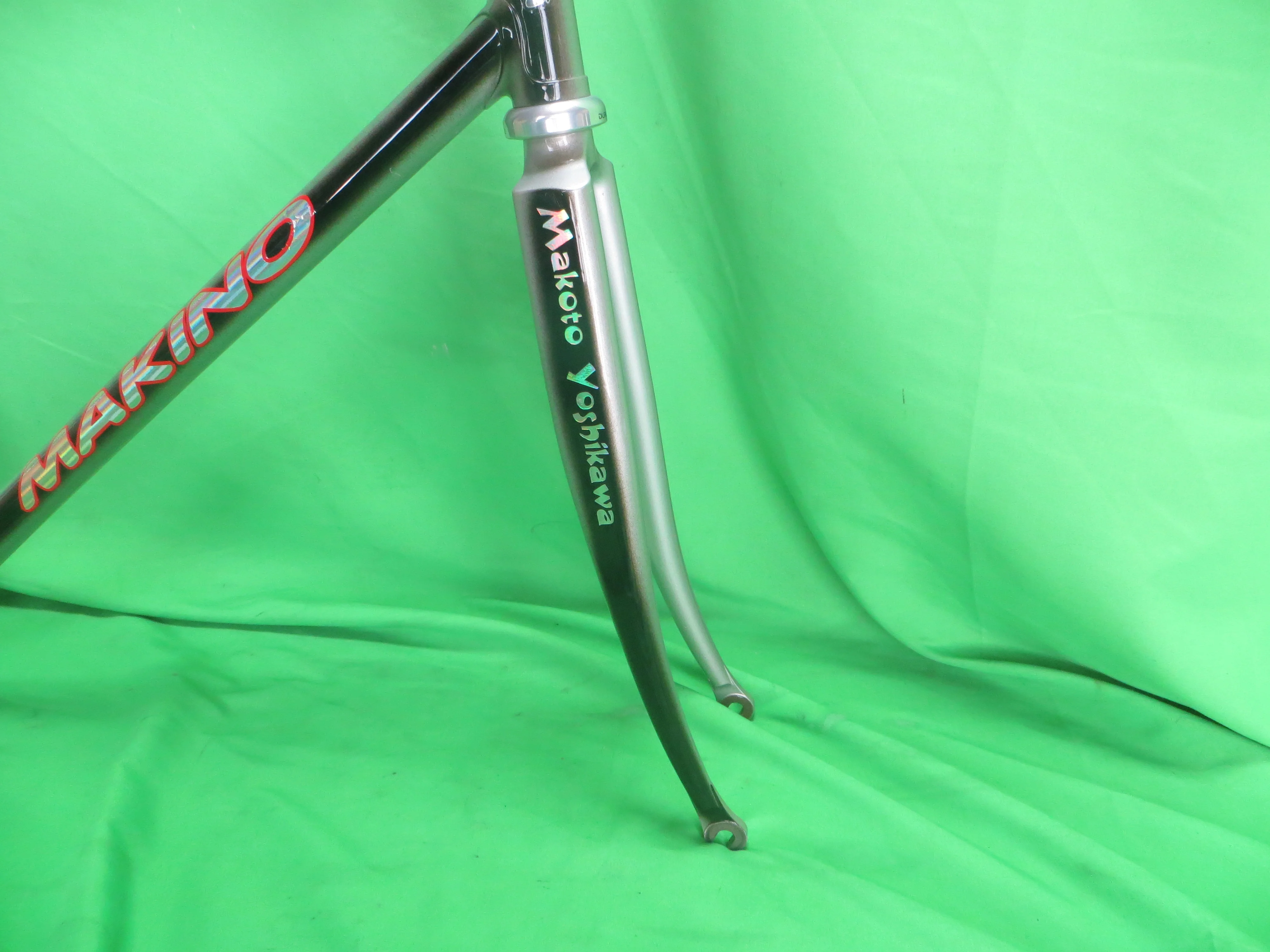 Makino Columbus Max Fork // Silver Black Fade  // 52cm - Image 10