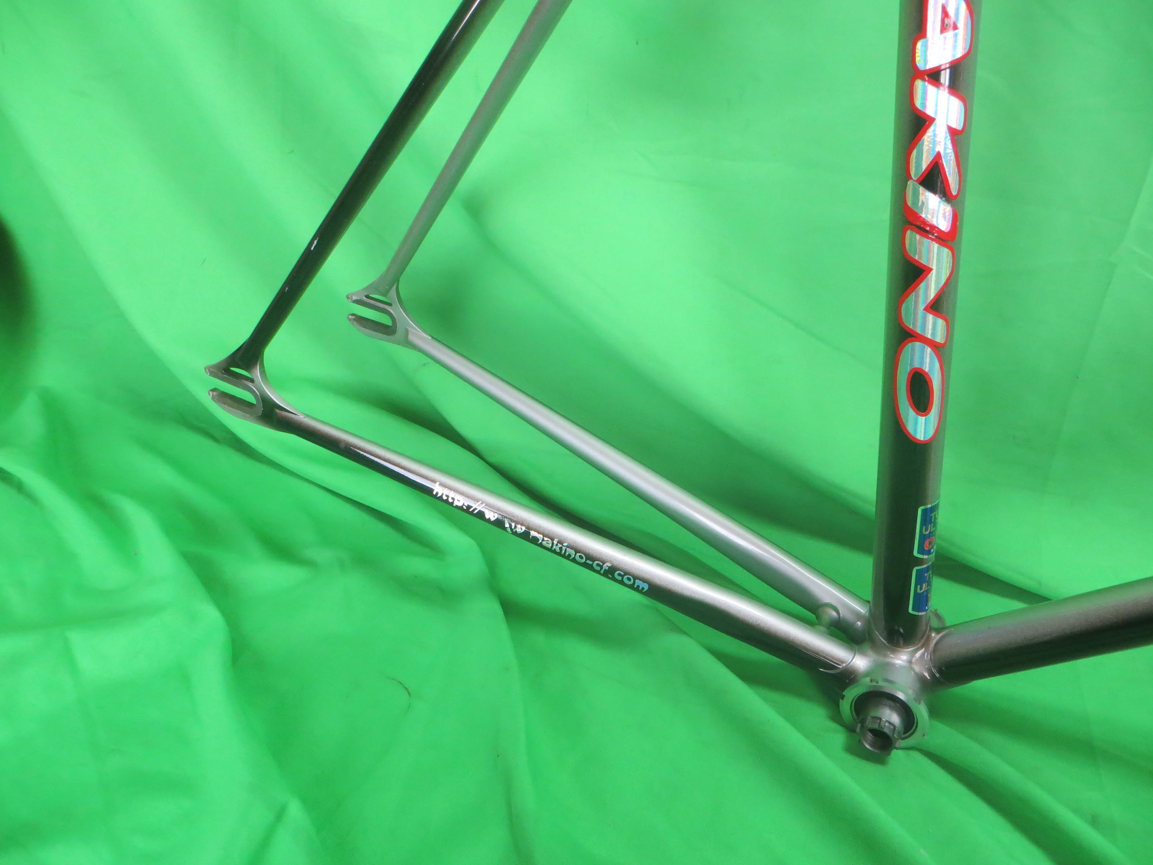 Makino Columbus Max Fork // Silver Black Fade  // 52cm - Image 14