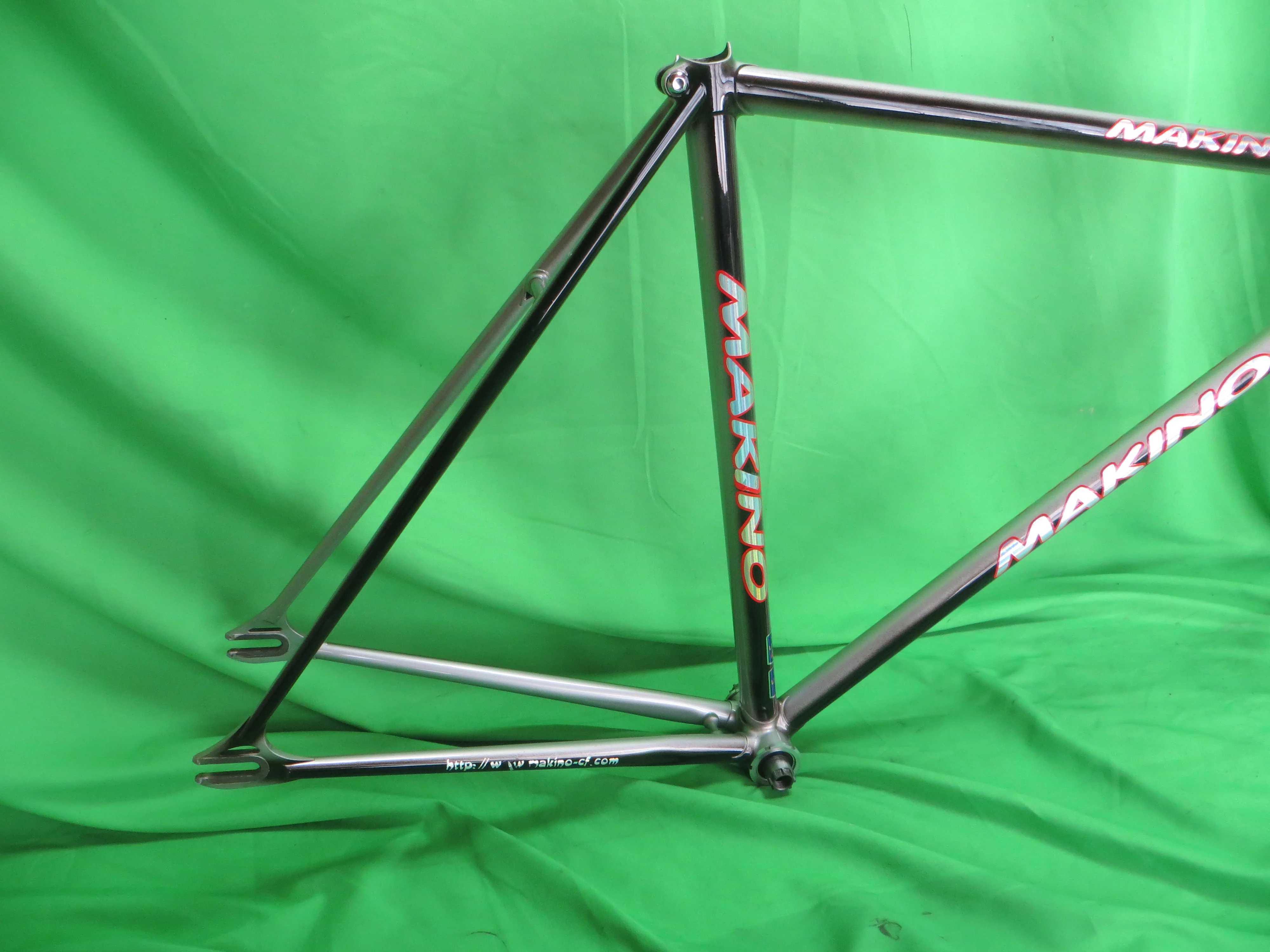 Makino Columbus Max Fork // Silver Black Fade  // 52cm - Image 16