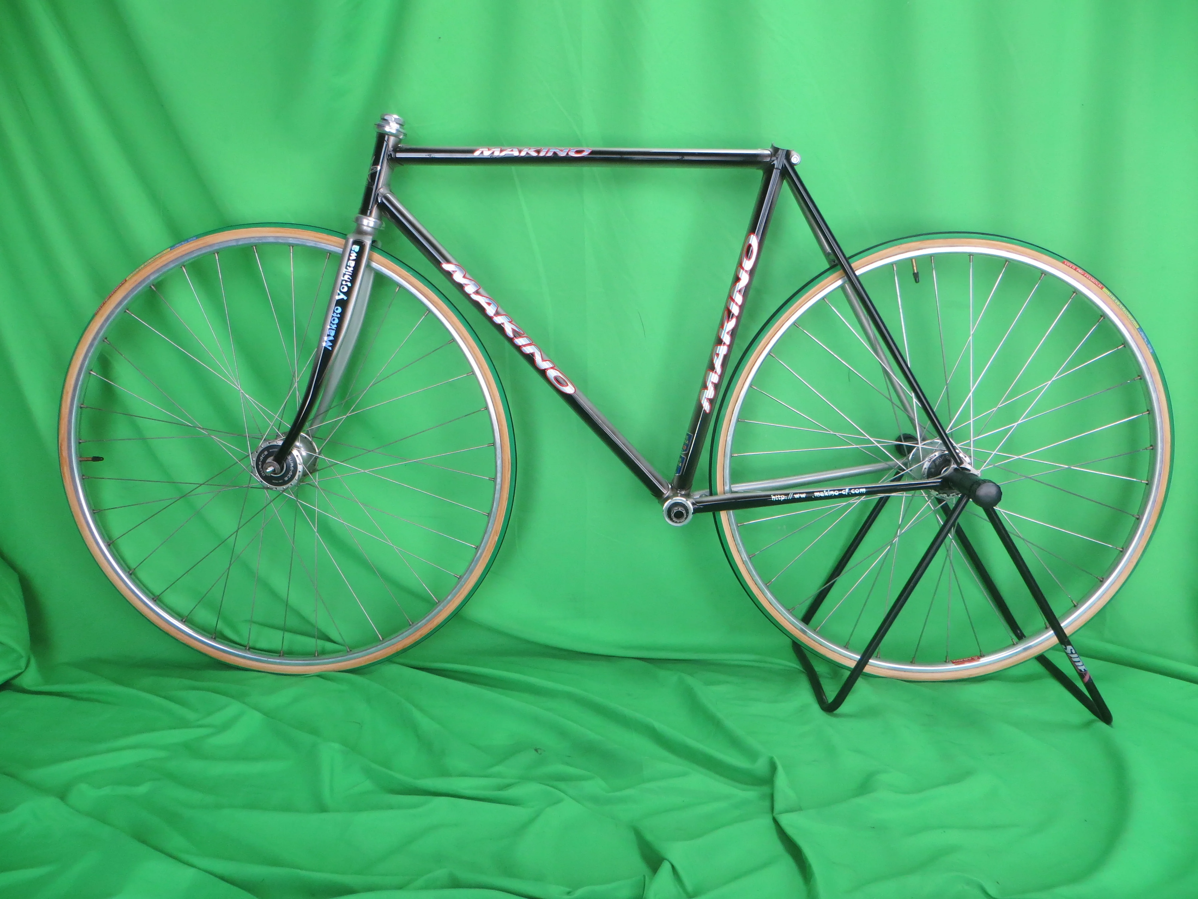 Makino Columbus Max Fork // Silver Black Fade  // 52cm - Image 17