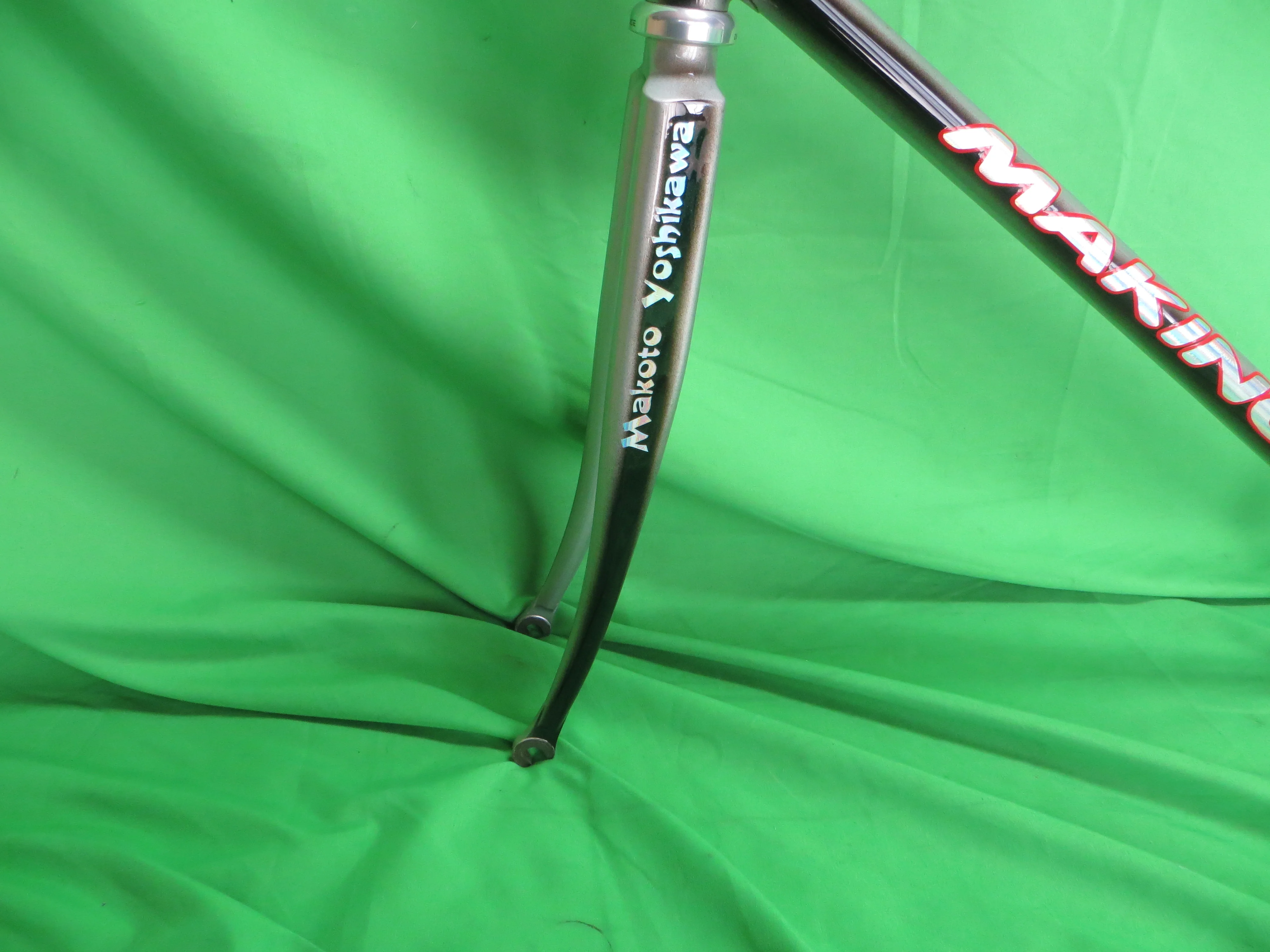 Makino Columbus Max Fork // Silver Black Fade  // 52cm - Image 3