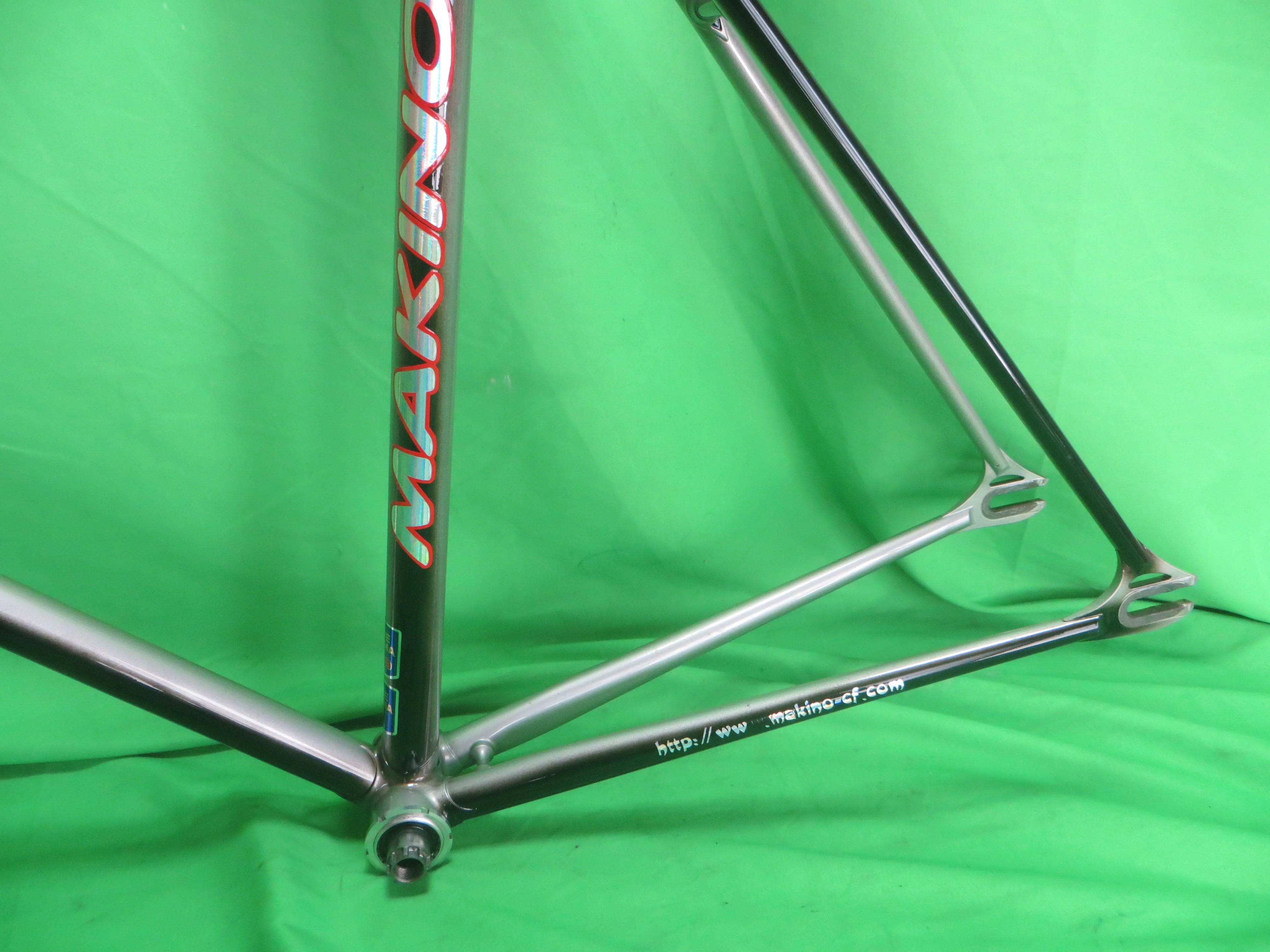 Makino Columbus Max Fork // Silver Black Fade  // 52cm - Image 7