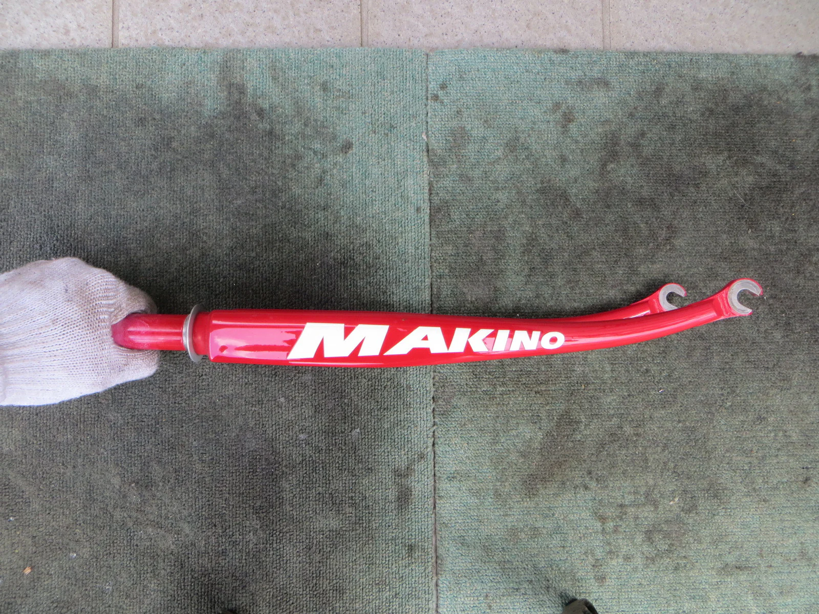 Makino Columbus Max Front Fork 115mm Steering Column Length / 9mm Axle Slot - Image 2