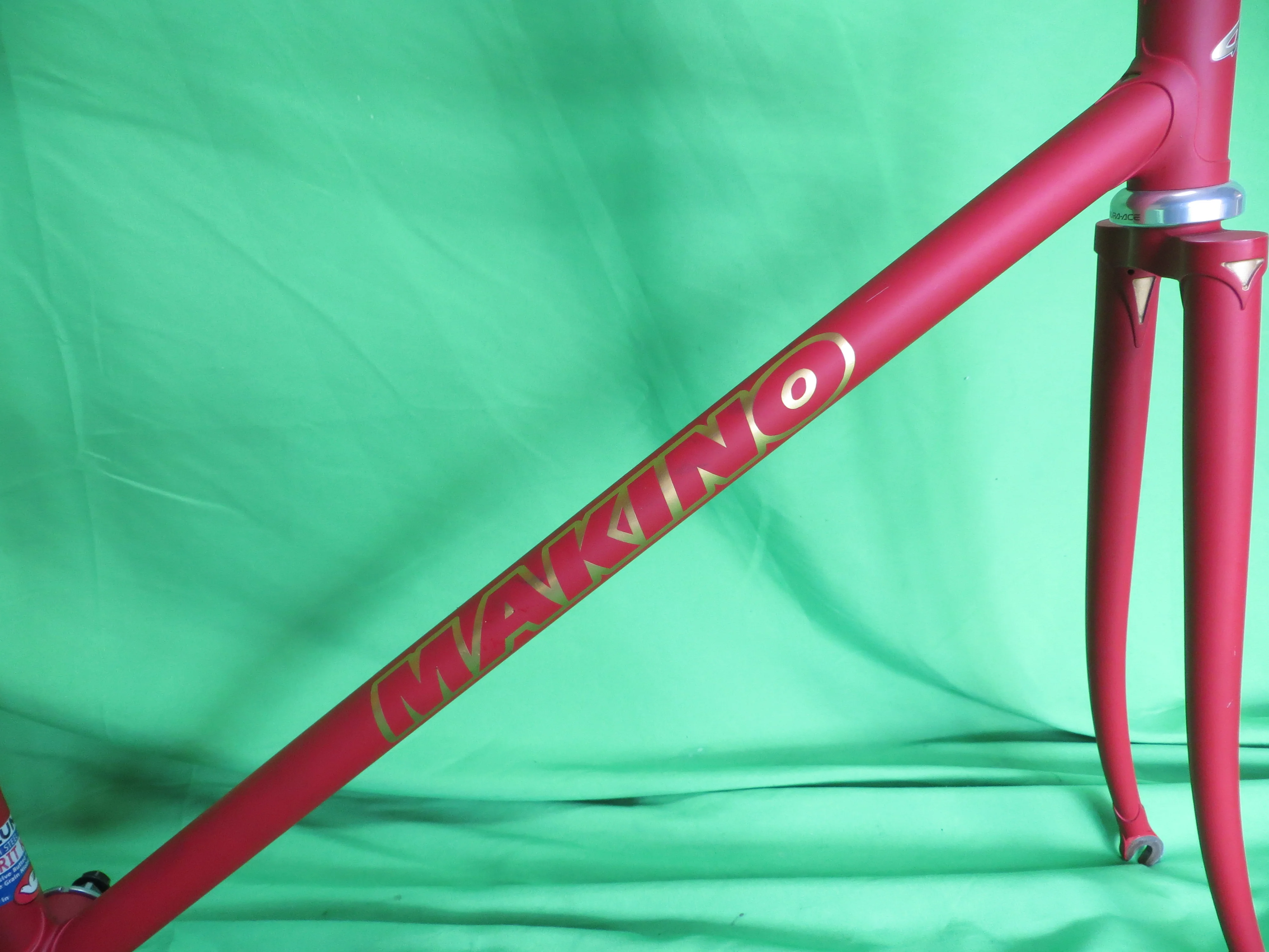 MAKINO Columbus Spirit Keirin  // Matte Red  // 51cm - Image 13