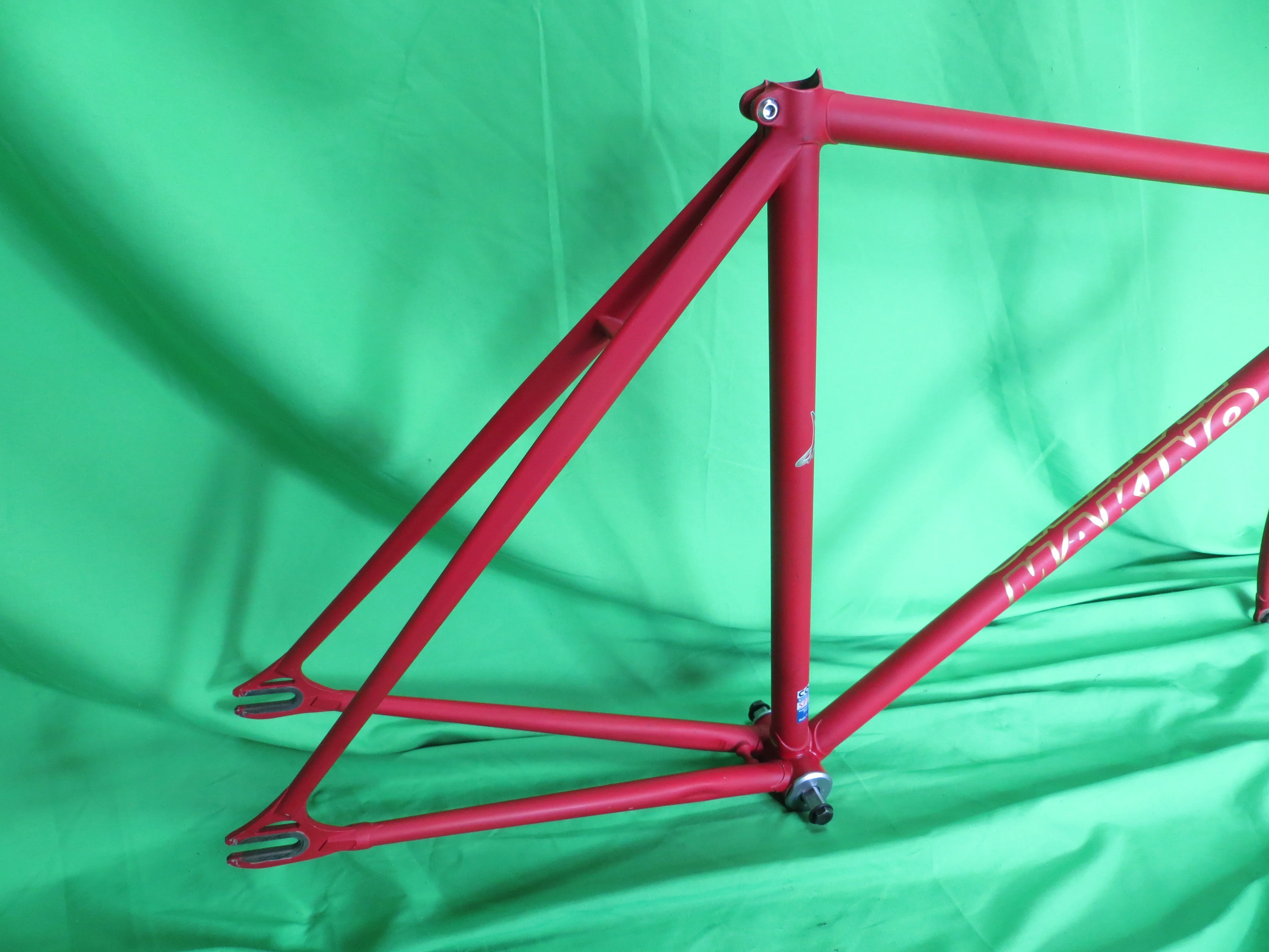 MAKINO Columbus Spirit Keirin  // Matte Red  // 51cm - Image 15