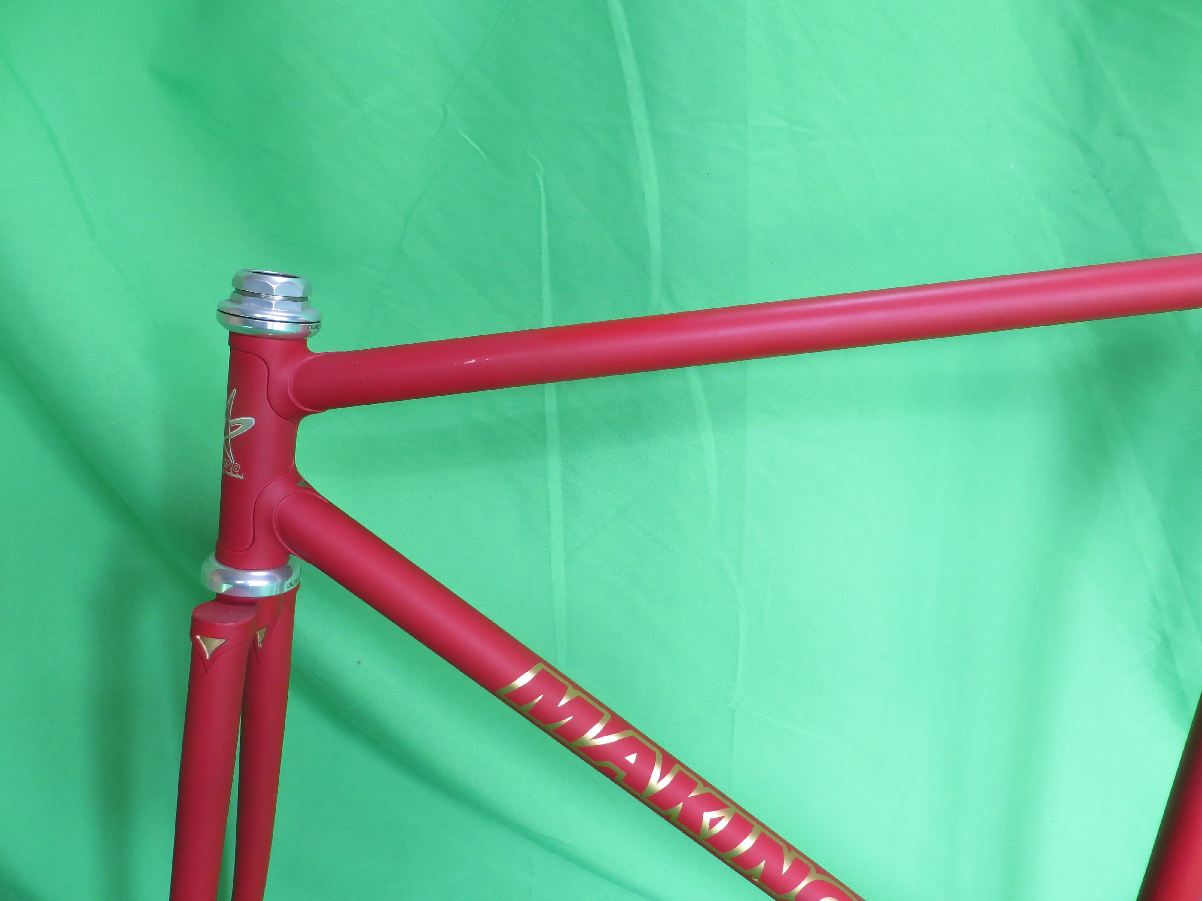 MAKINO Columbus Spirit Keirin  // Matte Red  // 51cm - Image 4