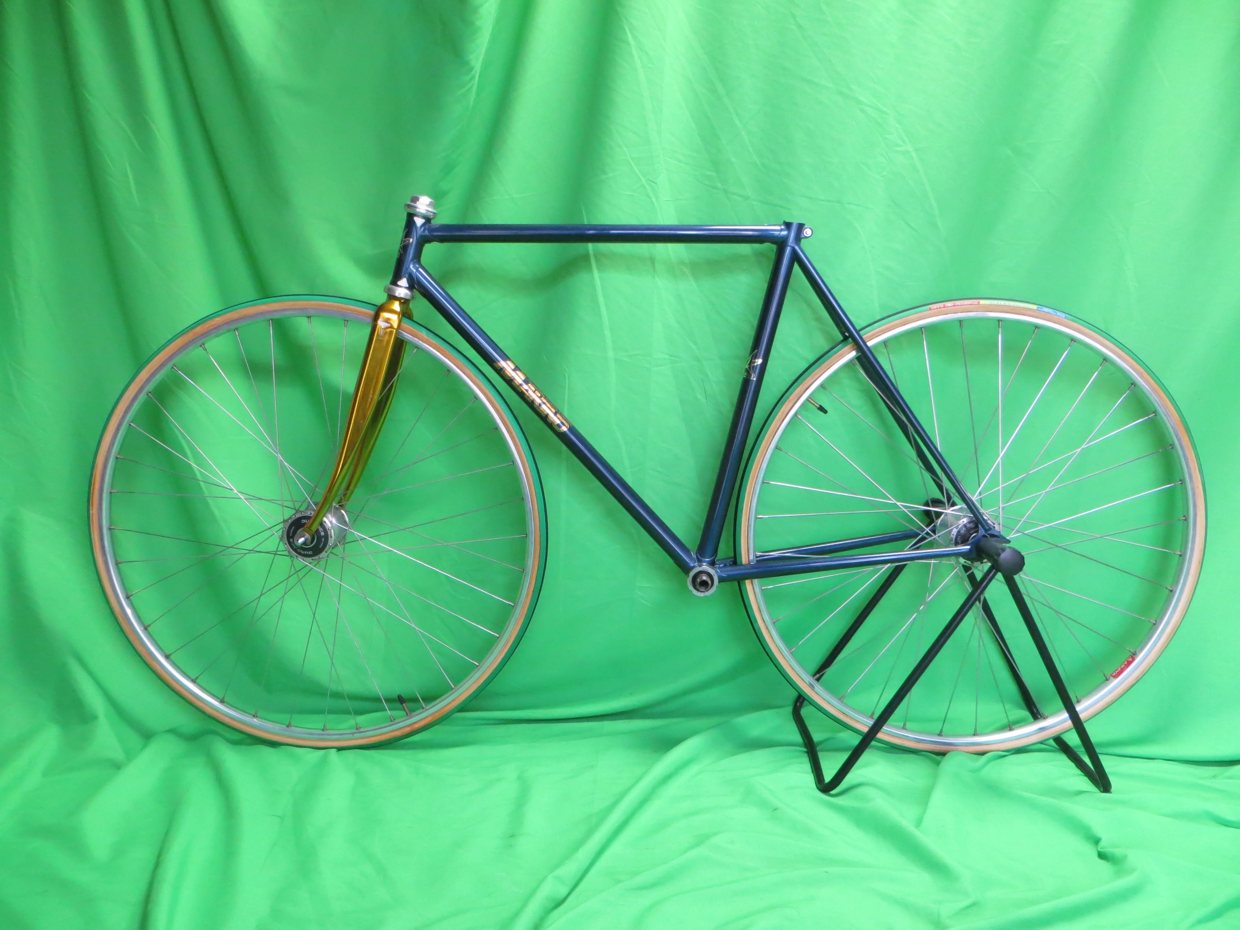 Makino Columbus Max Fork // Navy Metallic / Gold Plated Frok // 51cm - Image 16