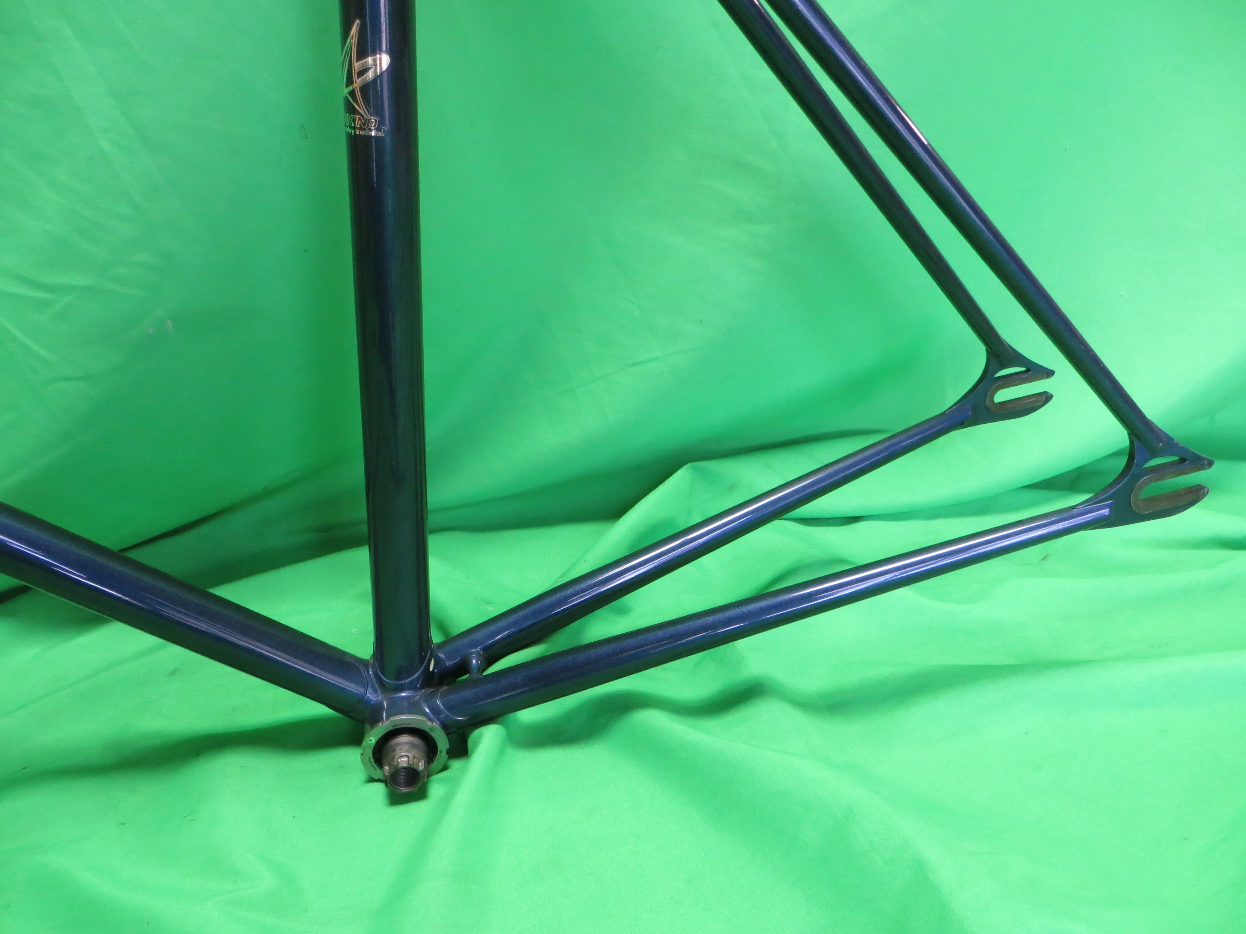 Makino Columbus Max Fork // Navy Metallic / Gold Plated Frok // 51cm - Image 7