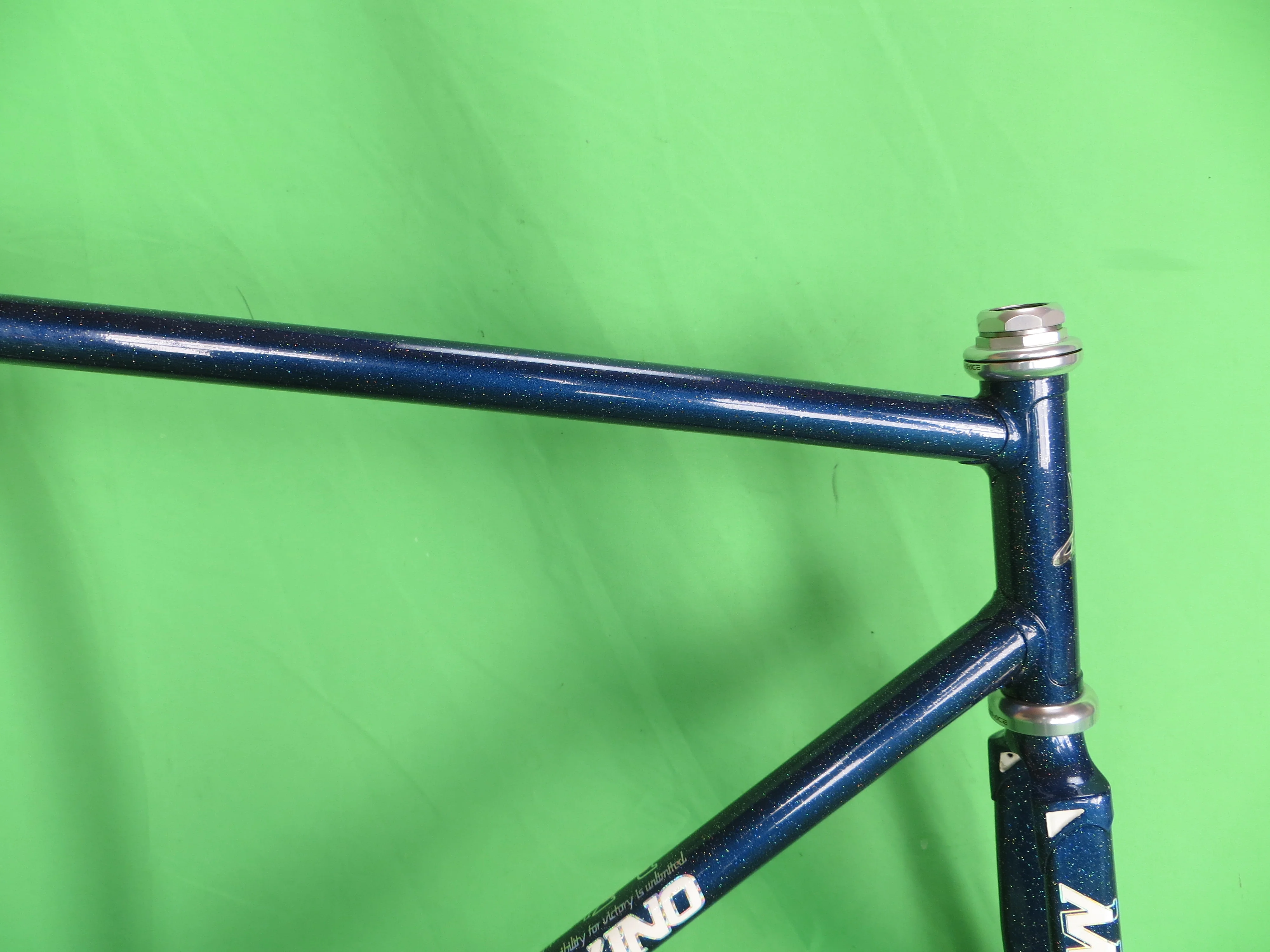 Makino // Navy with Rainbow Flake // 54.5cm - Image 12