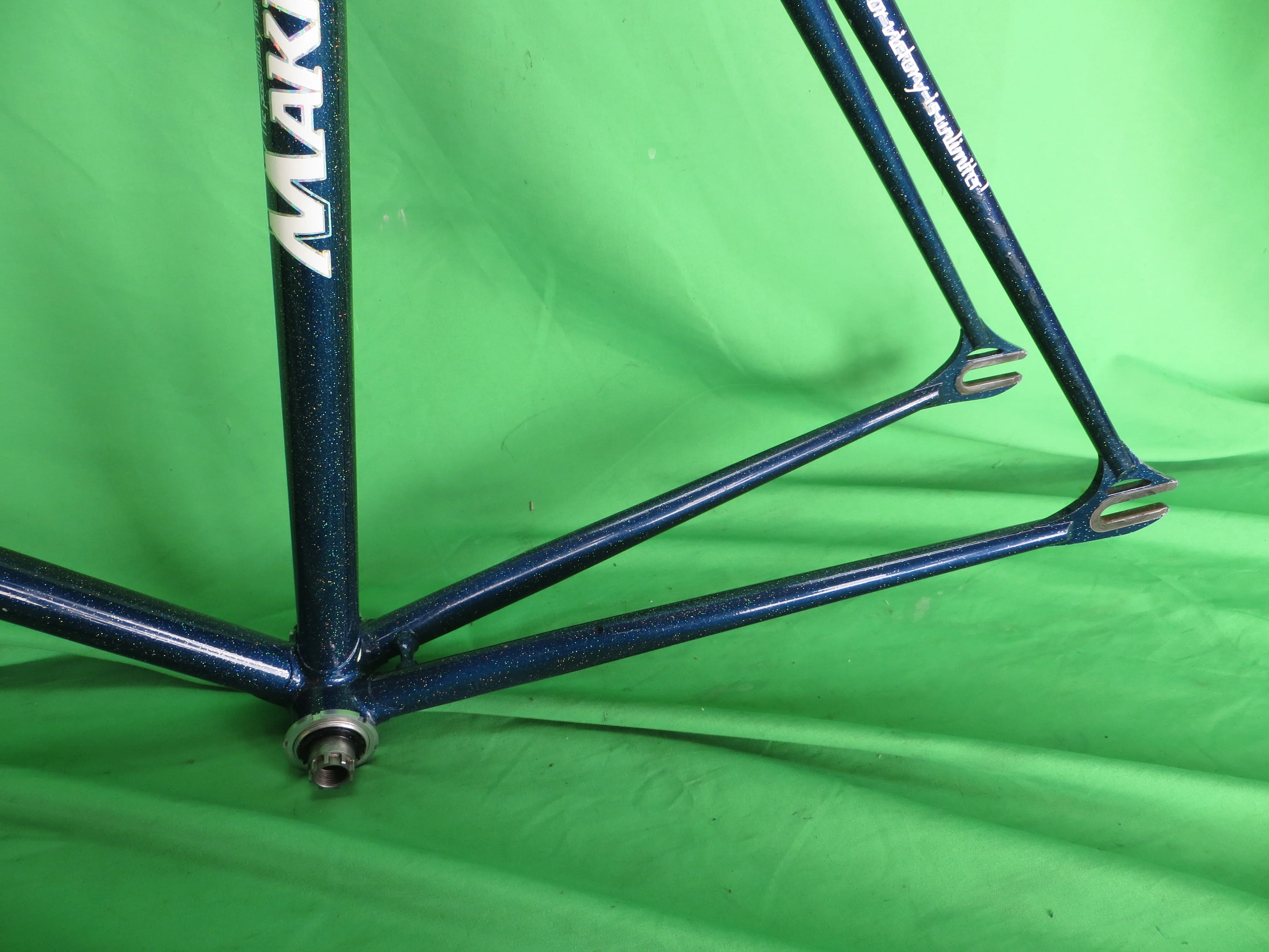 Makino // Navy with Rainbow Flake // 54.5cm - Image 8