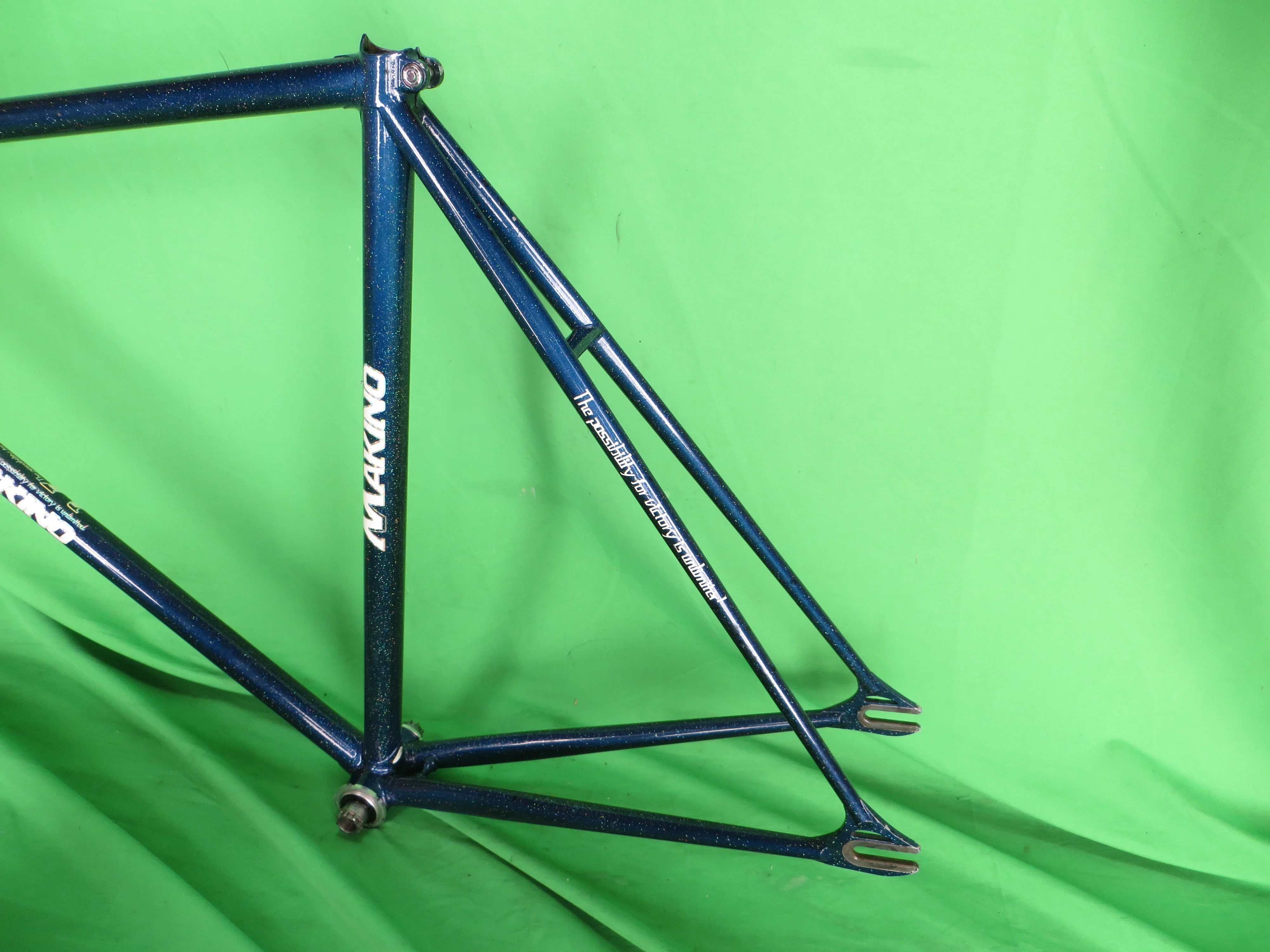 Makino // Navy with Rainbow Flake // 54.5cm - Image 9