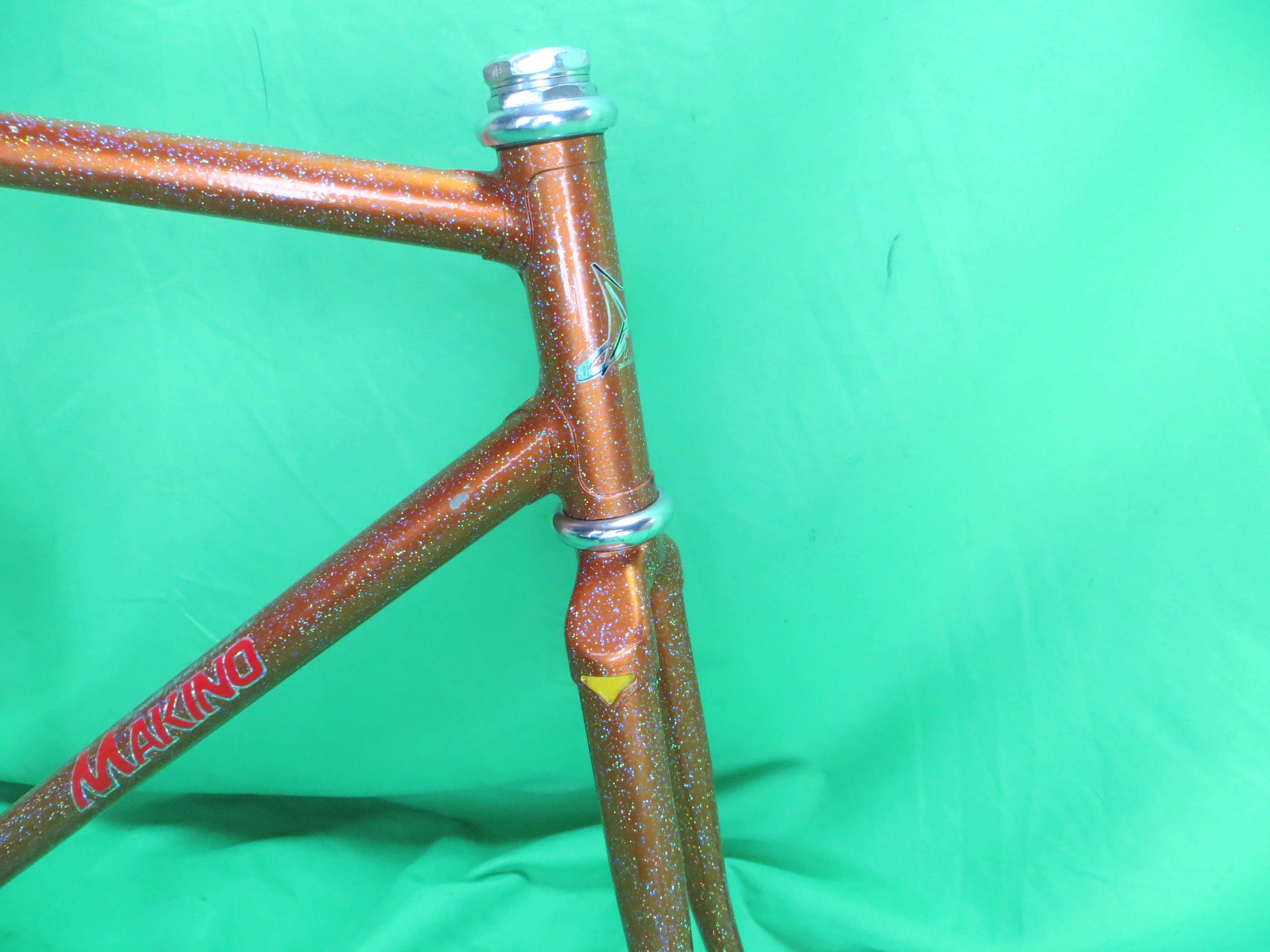 Makino // Orange Gold with Super Rainbow Flake // 53cm - Image 10