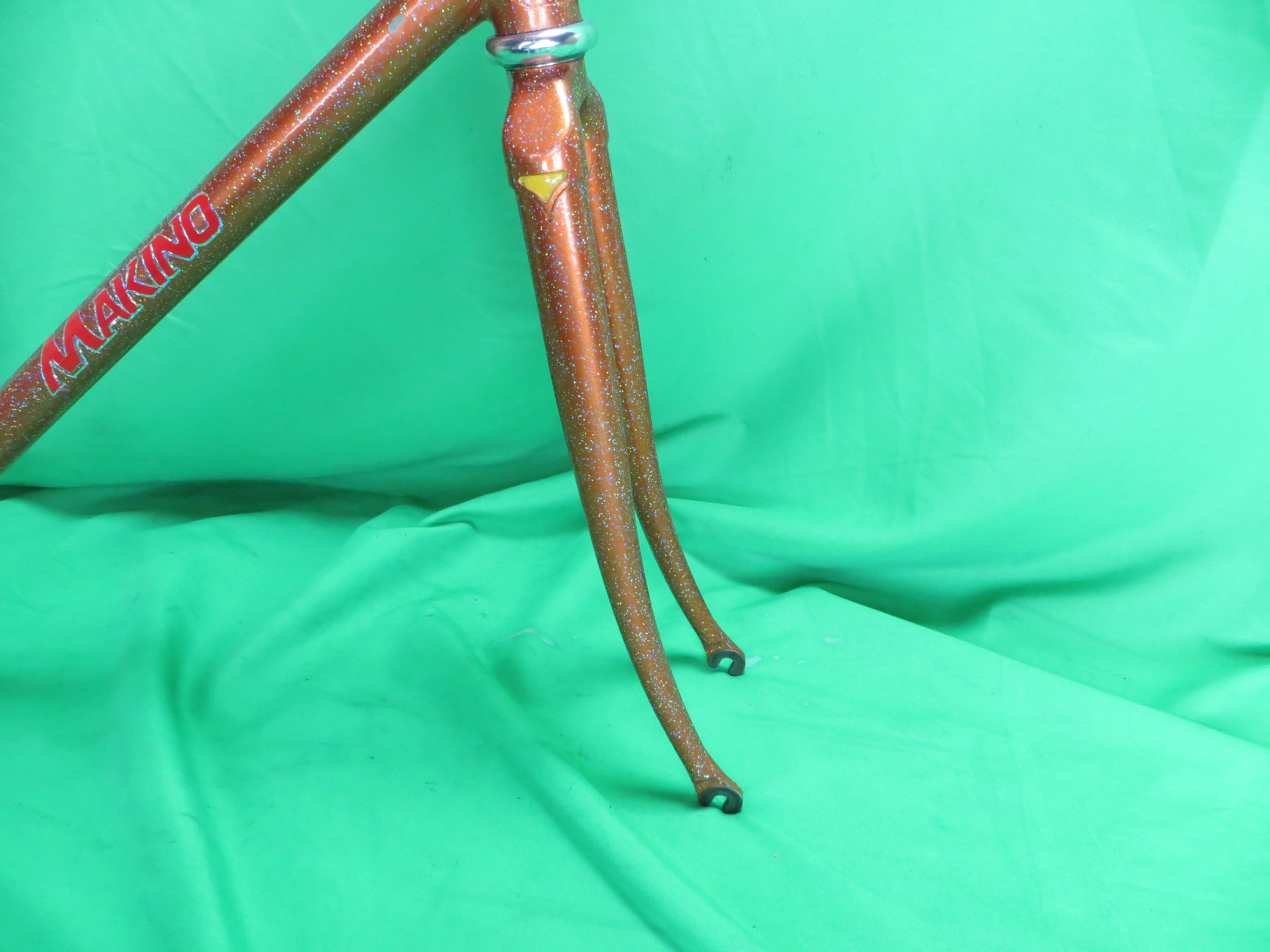 Makino // Orange Gold with Super Rainbow Flake // 53cm - Image 11
