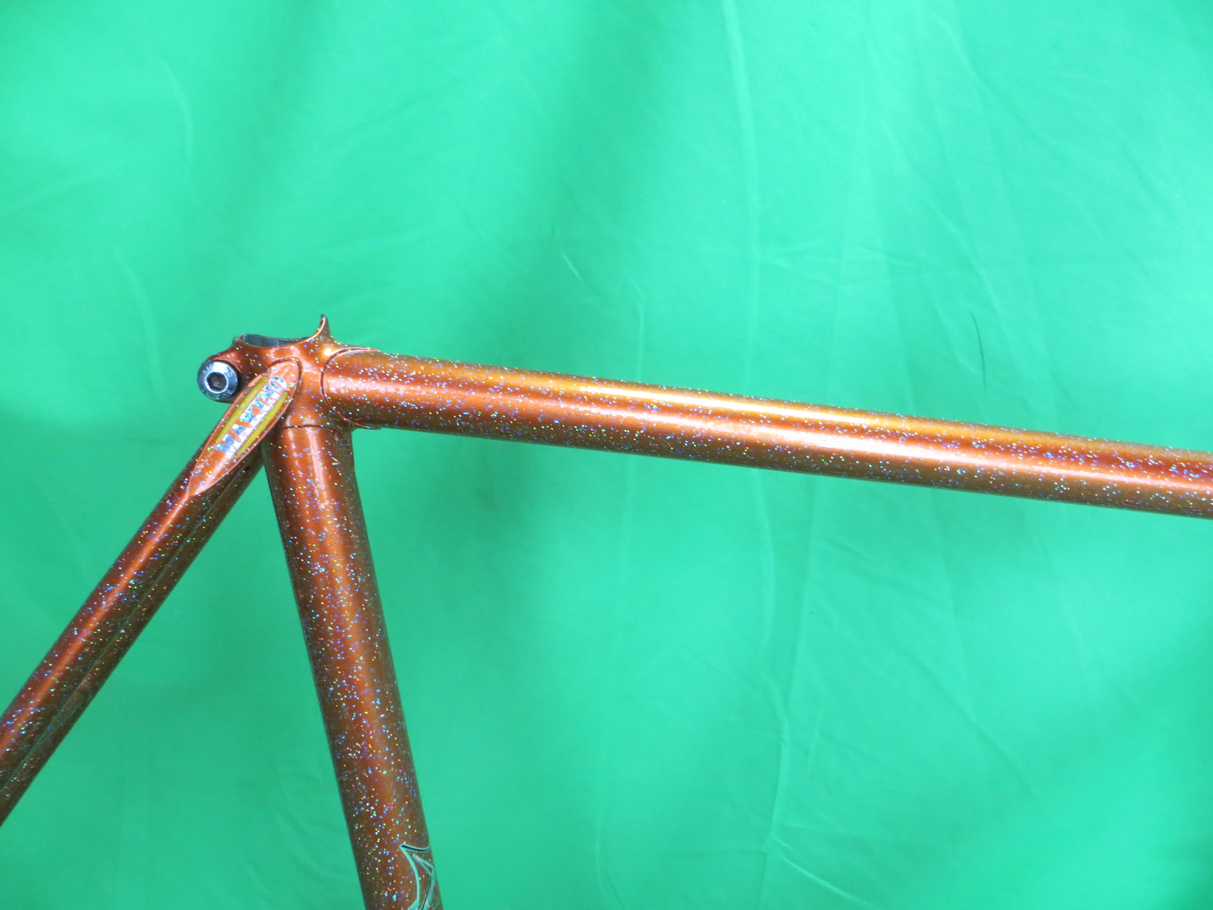 Makino // Orange Gold with Super Rainbow Flake // 53cm - Image 13