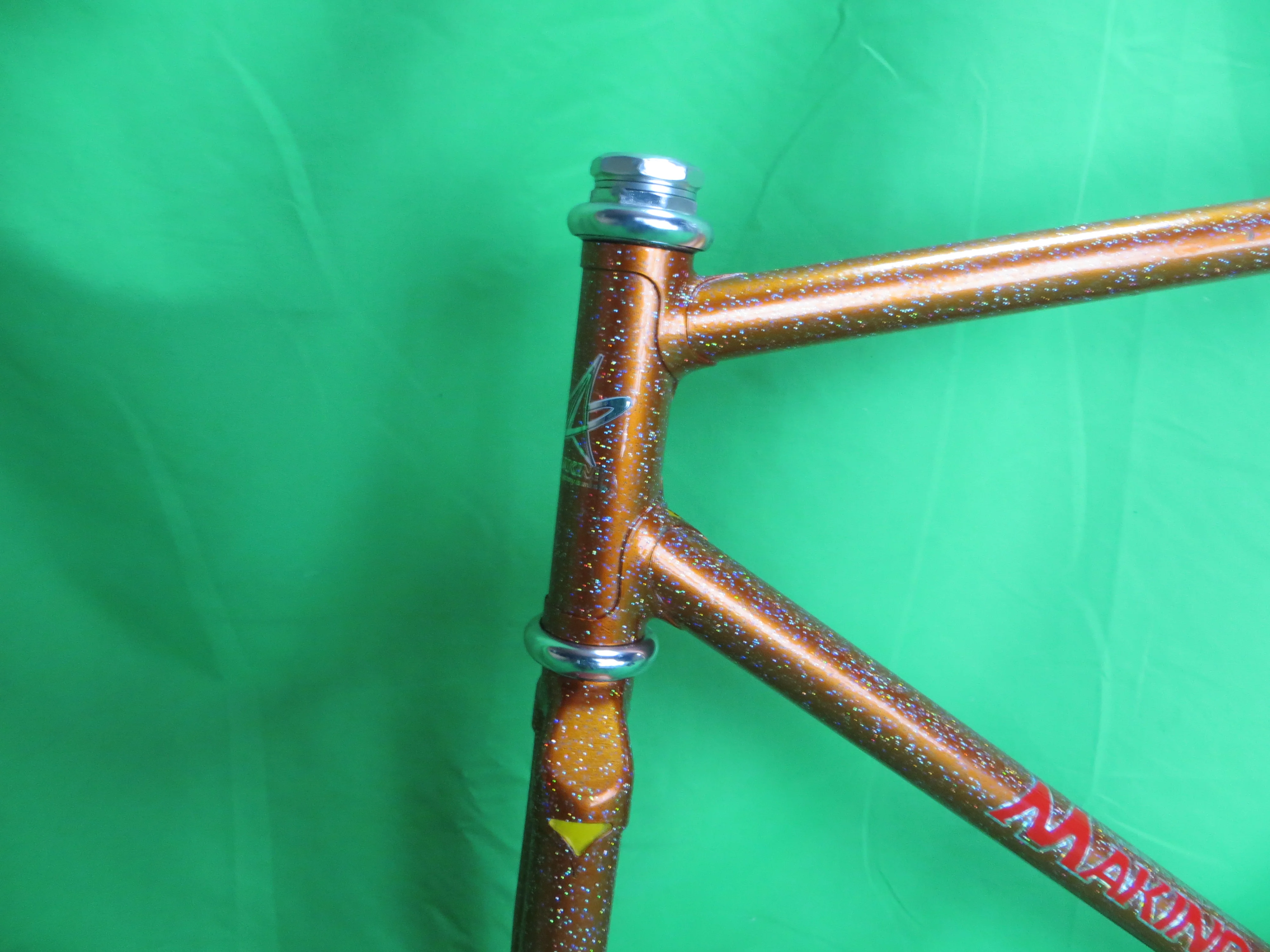 Makino // Orange Gold with Super Rainbow Flake // 53cm - Image 2