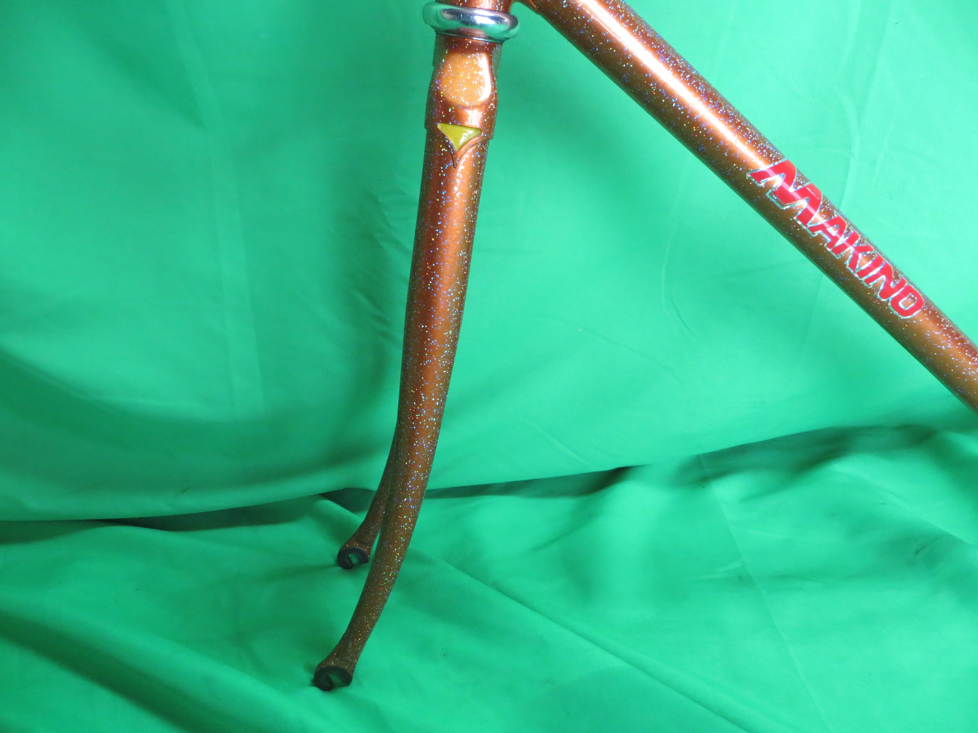 Makino // Orange Gold with Super Rainbow Flake // 53cm - Image 3