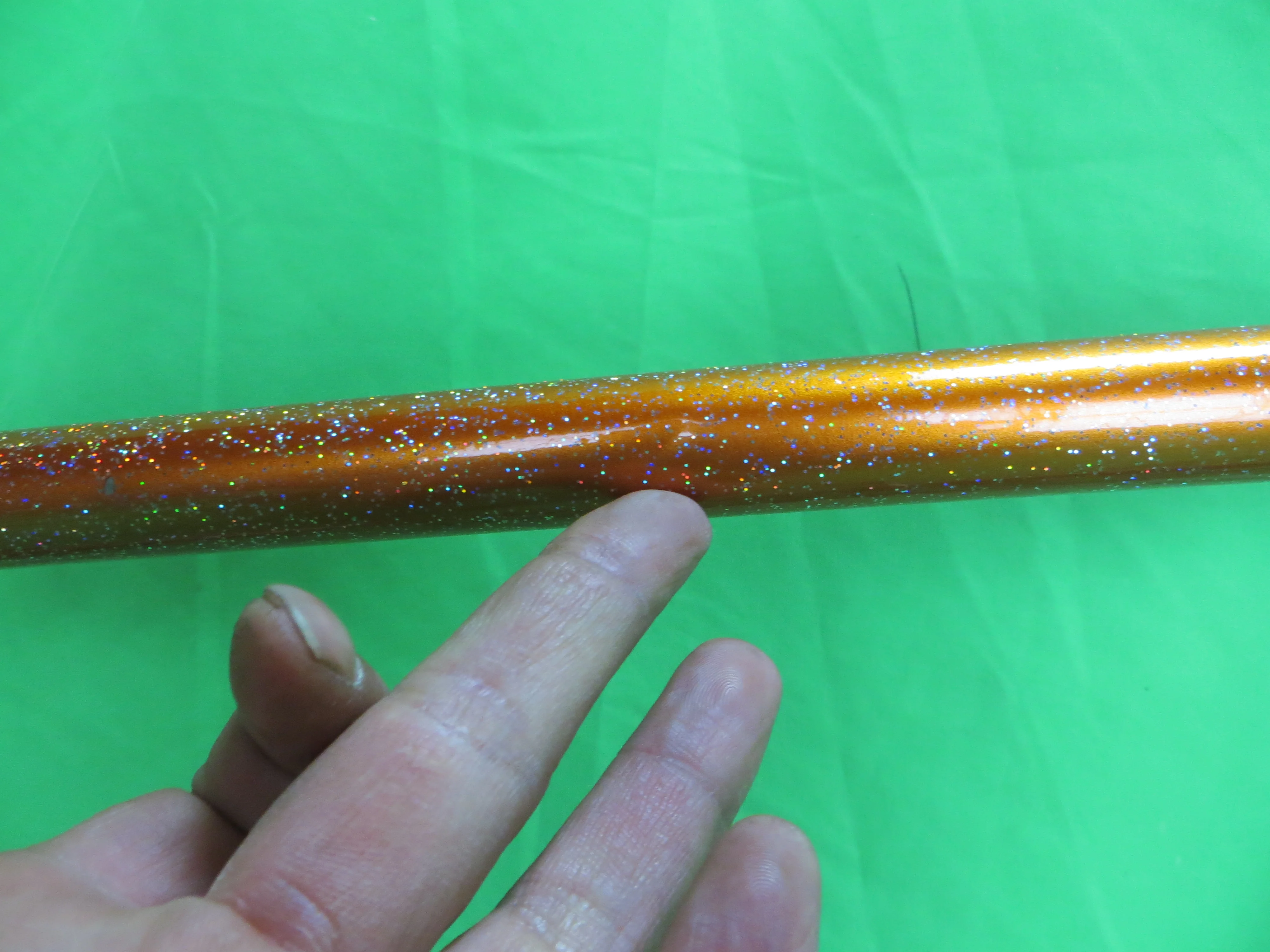 Makino // Orange Gold with Super Rainbow Flake // 53cm - Image 5