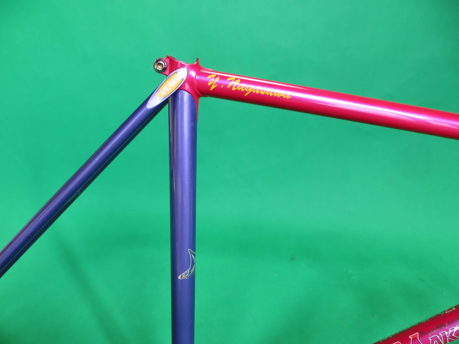 MAKINO // Pinkish-Red + Purple Two Tone 2009 // 51.5cm - Image 12