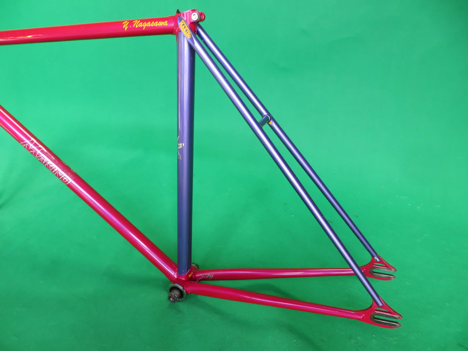MAKINO // Pinkish-Red + Purple Two Tone 2009 // 51.5cm - Image 8