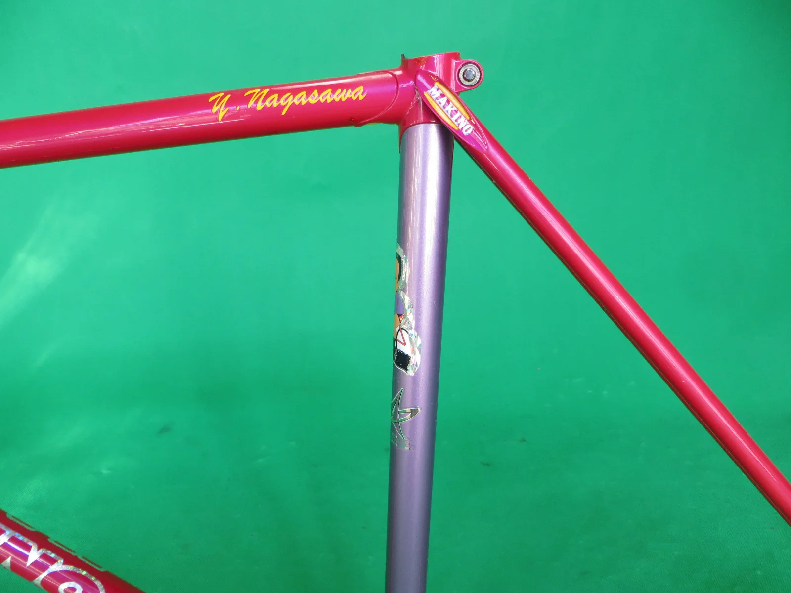 MAKINO // Pinkish-Red + Purple Two Tone 2012 // 51cm - Image 5