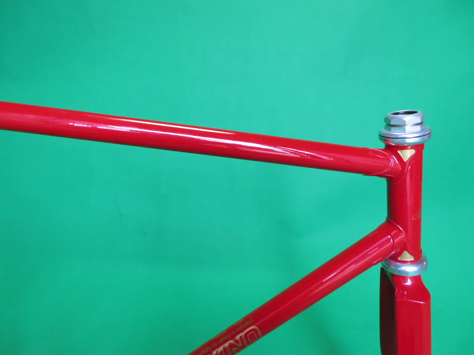 Makino // Red with gold flake // Columbus Max Fork // 53cm - Image 11