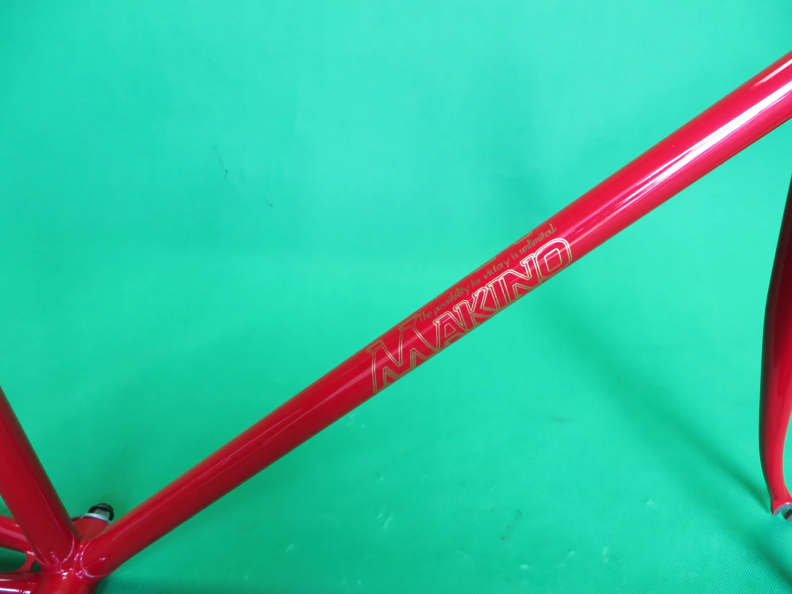 Makino // Red with gold flake // Columbus Max Fork // 53cm - Image 14