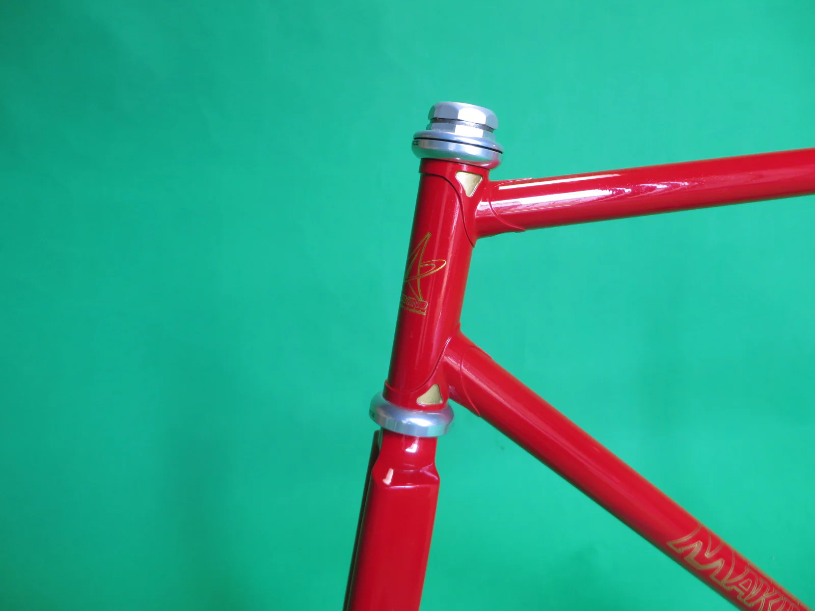 Makino // Red with gold flake // Columbus Max Fork // 53cm - Image 2